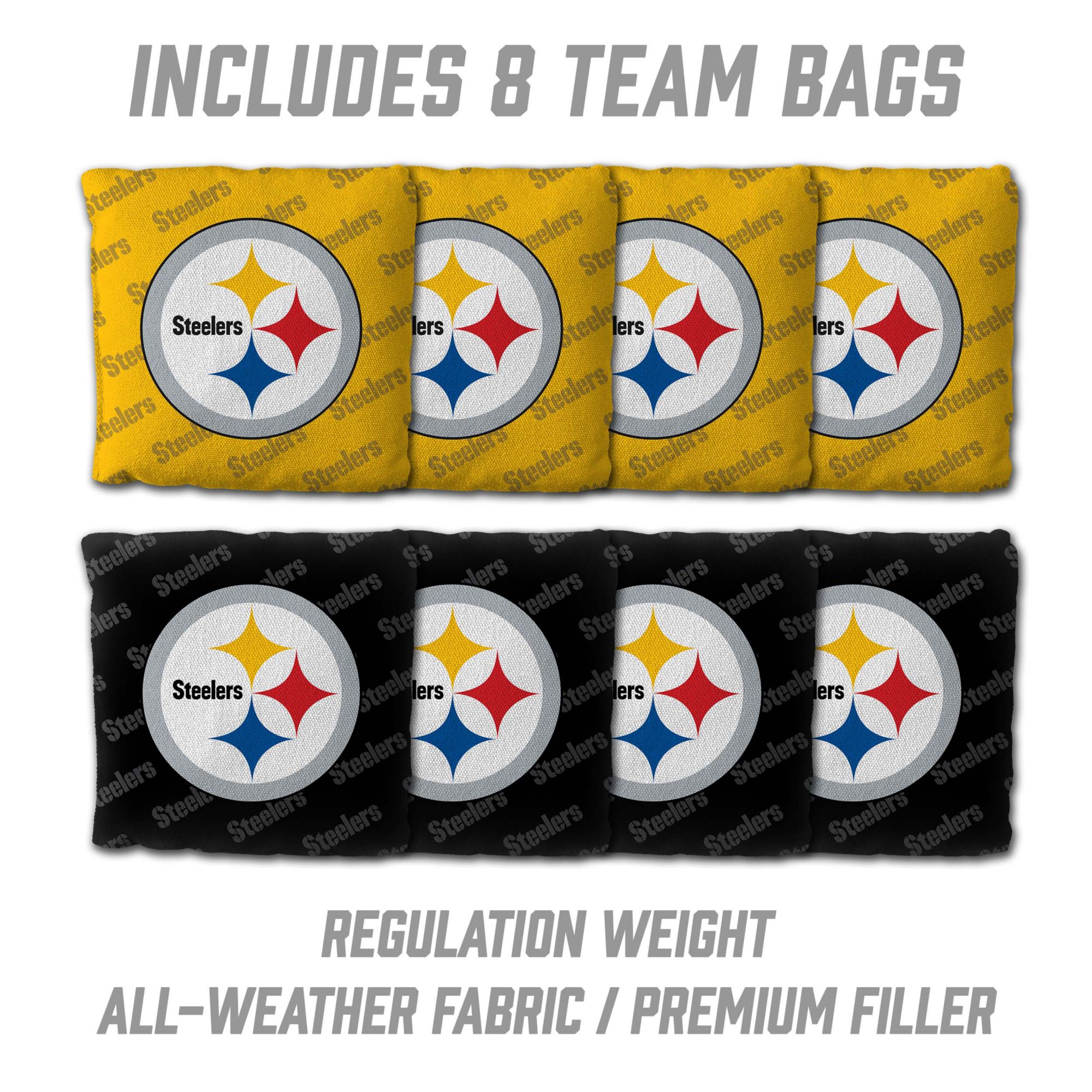 You the Fan Pittsburgh Steelers 2' x 3' Bean Bag Toss Boards product image