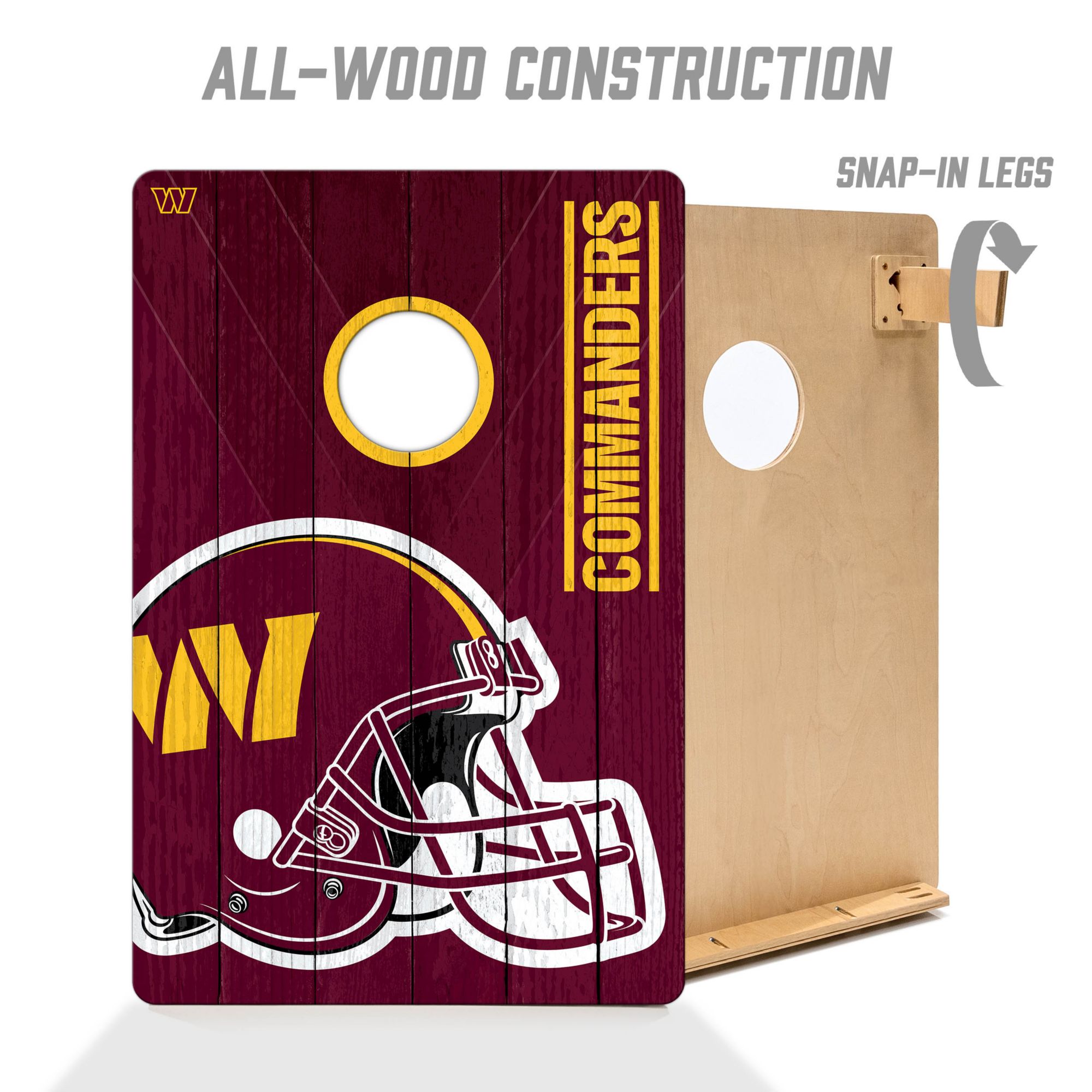 YouTheFan Washington Commanders 2' x 3' Bean Bag Toss Boards product image