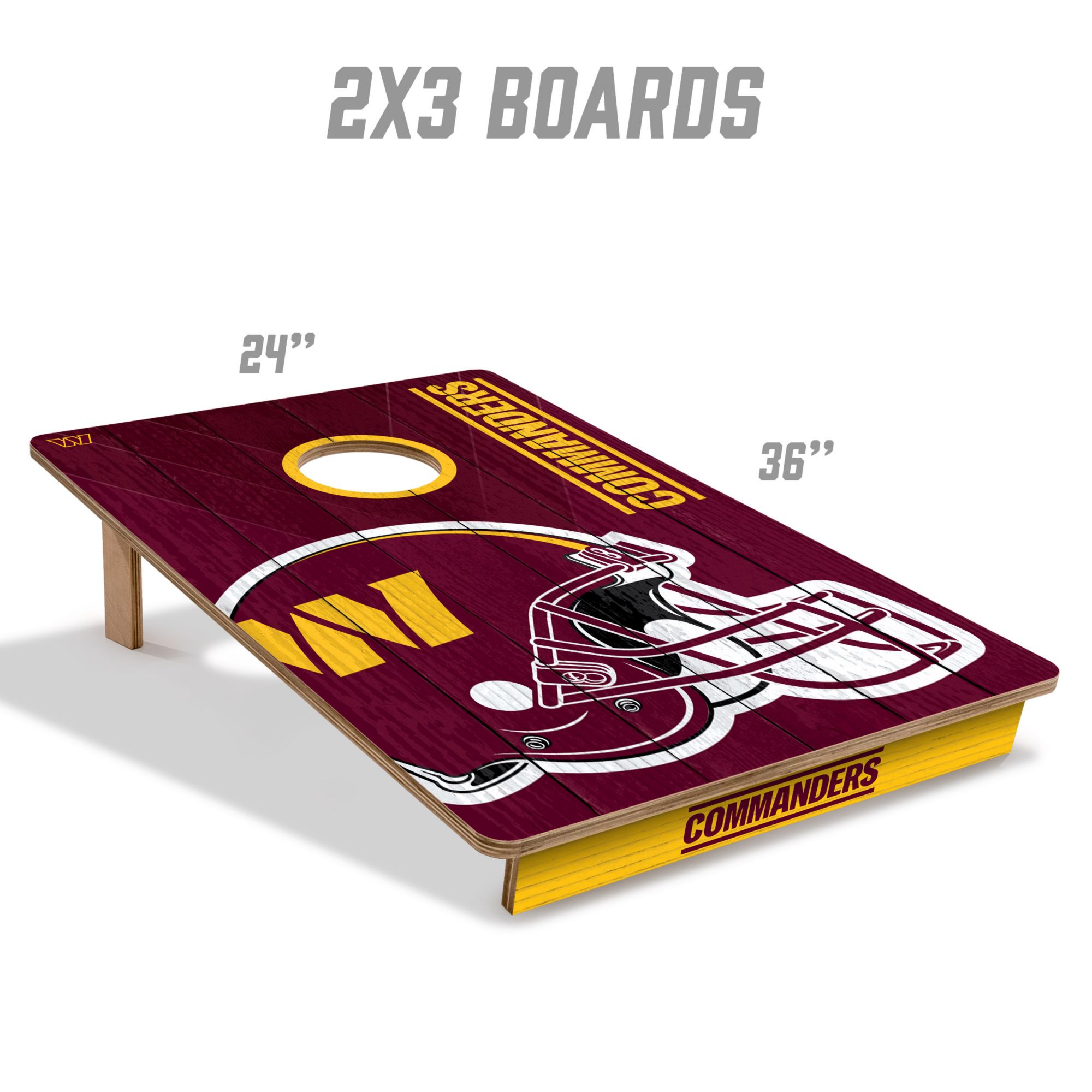 YouTheFan Washington Commanders 2' x 3' Bean Bag Toss Boards product image