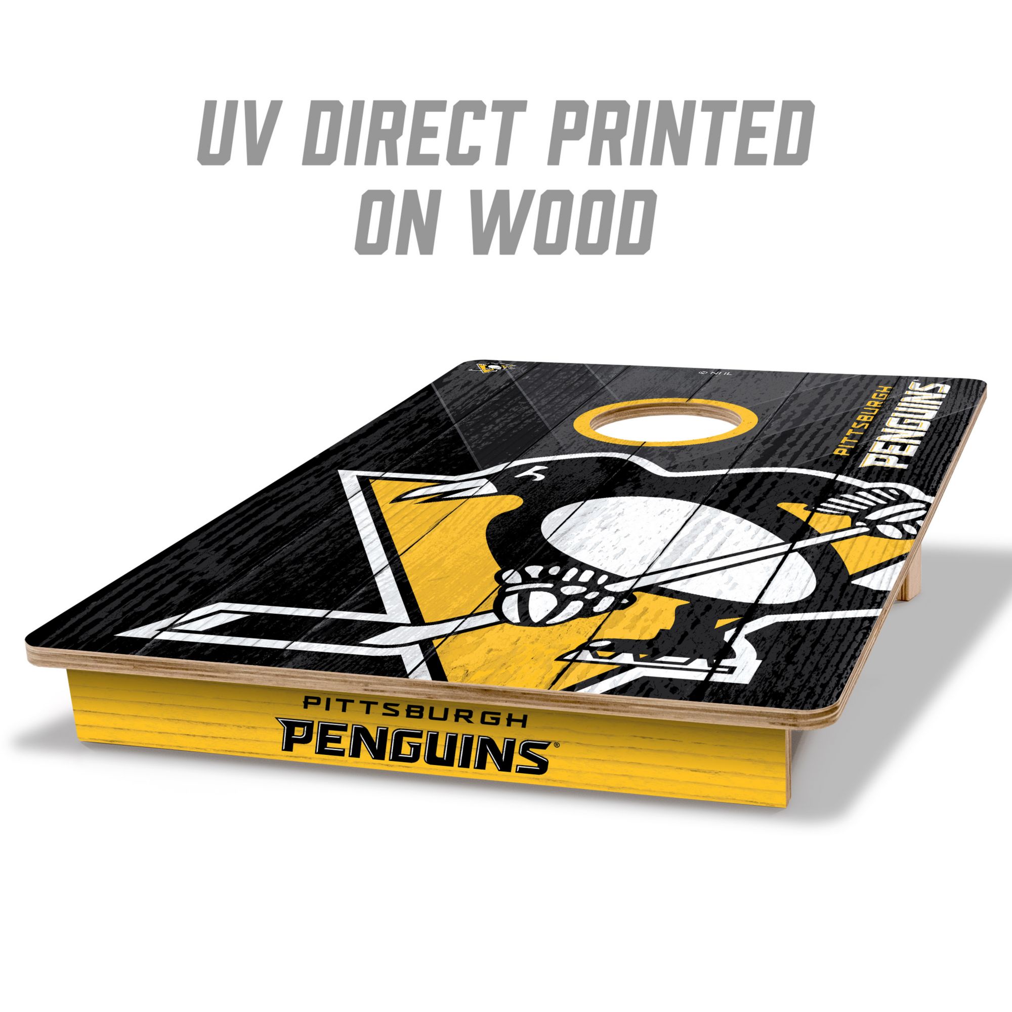 YouTheFan Pittsburgh Penguins 2' x 3' Cornhole Boards product image