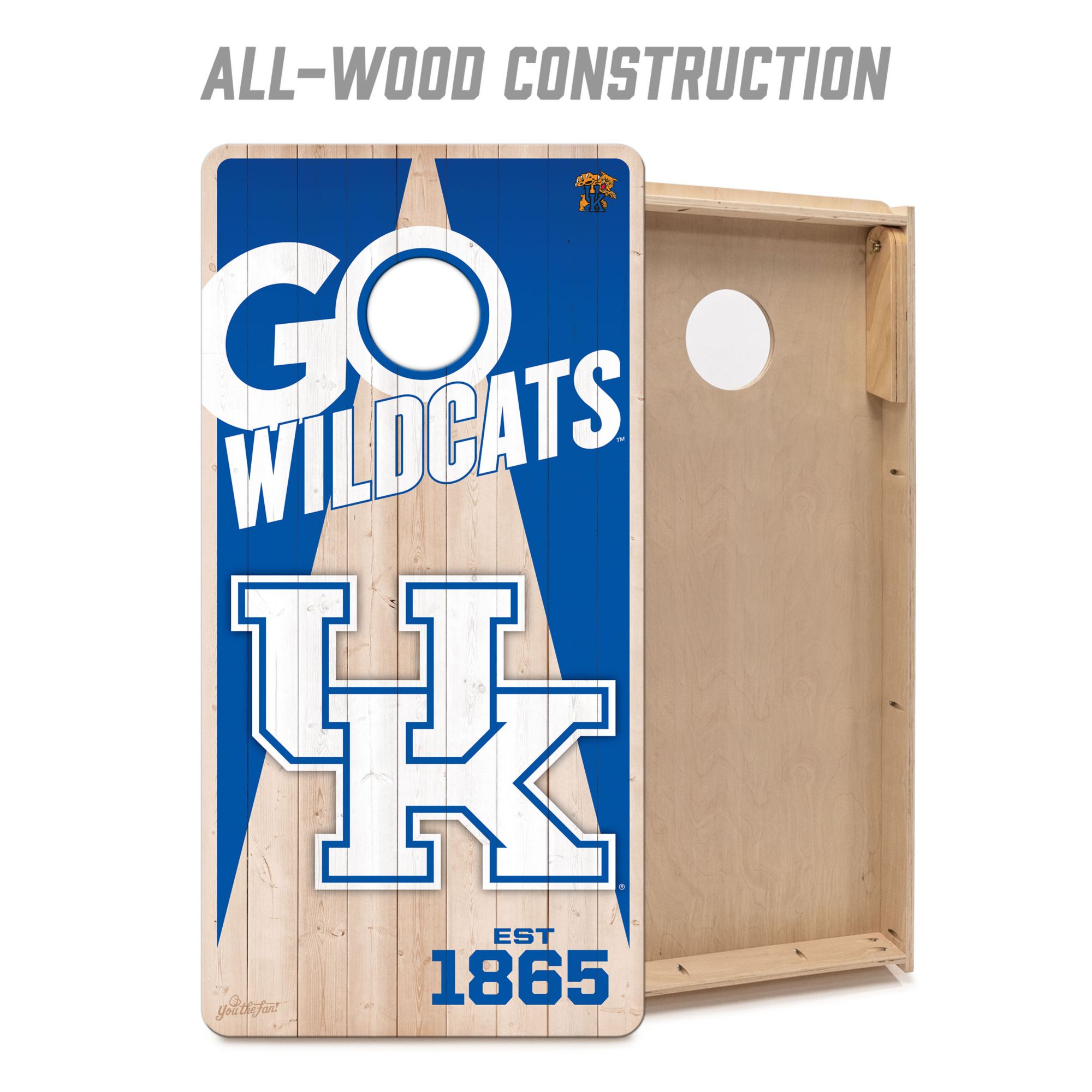 YouTheFan Kentucky Wildcats 2' x 4' Cornhole Boards product image