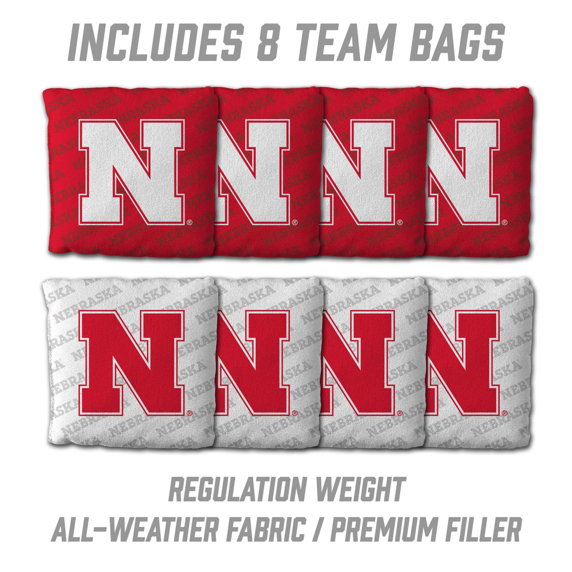 YouTheFan Nebraska Cornhuskers 2' x 4' Cornhole Boards product image