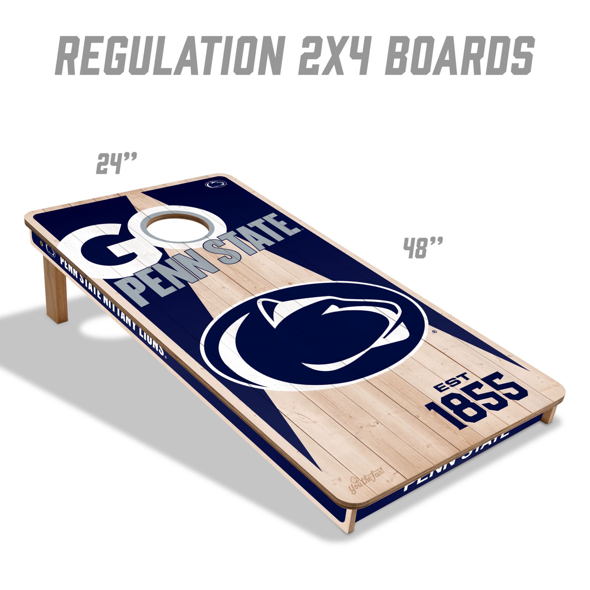 YouTheFan Penn State Nittany Lions 2' x 4' Cornhole Boards product image
