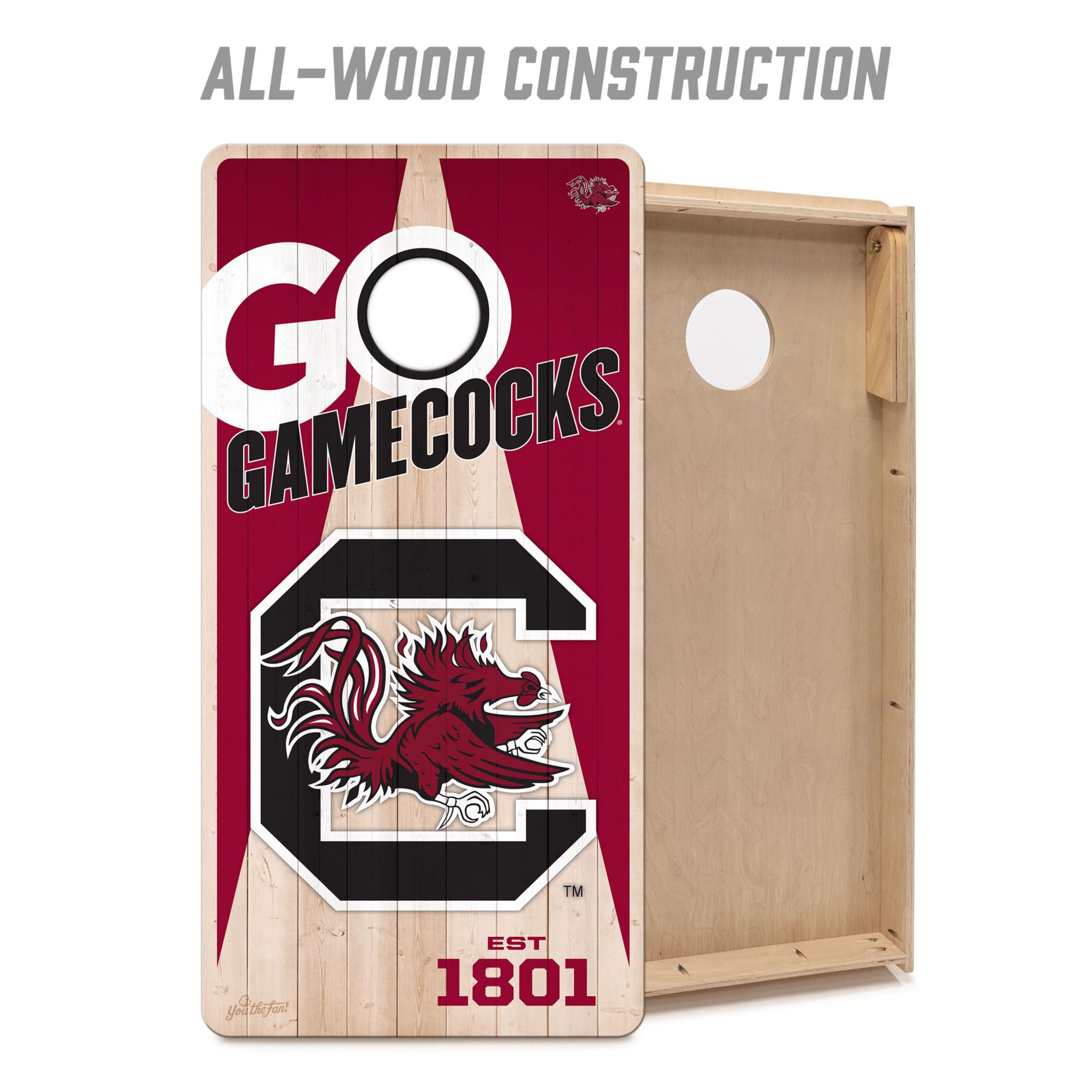 YouTheFan South Carolina Gamecocks 2' x 4' Cornhole Boards product image