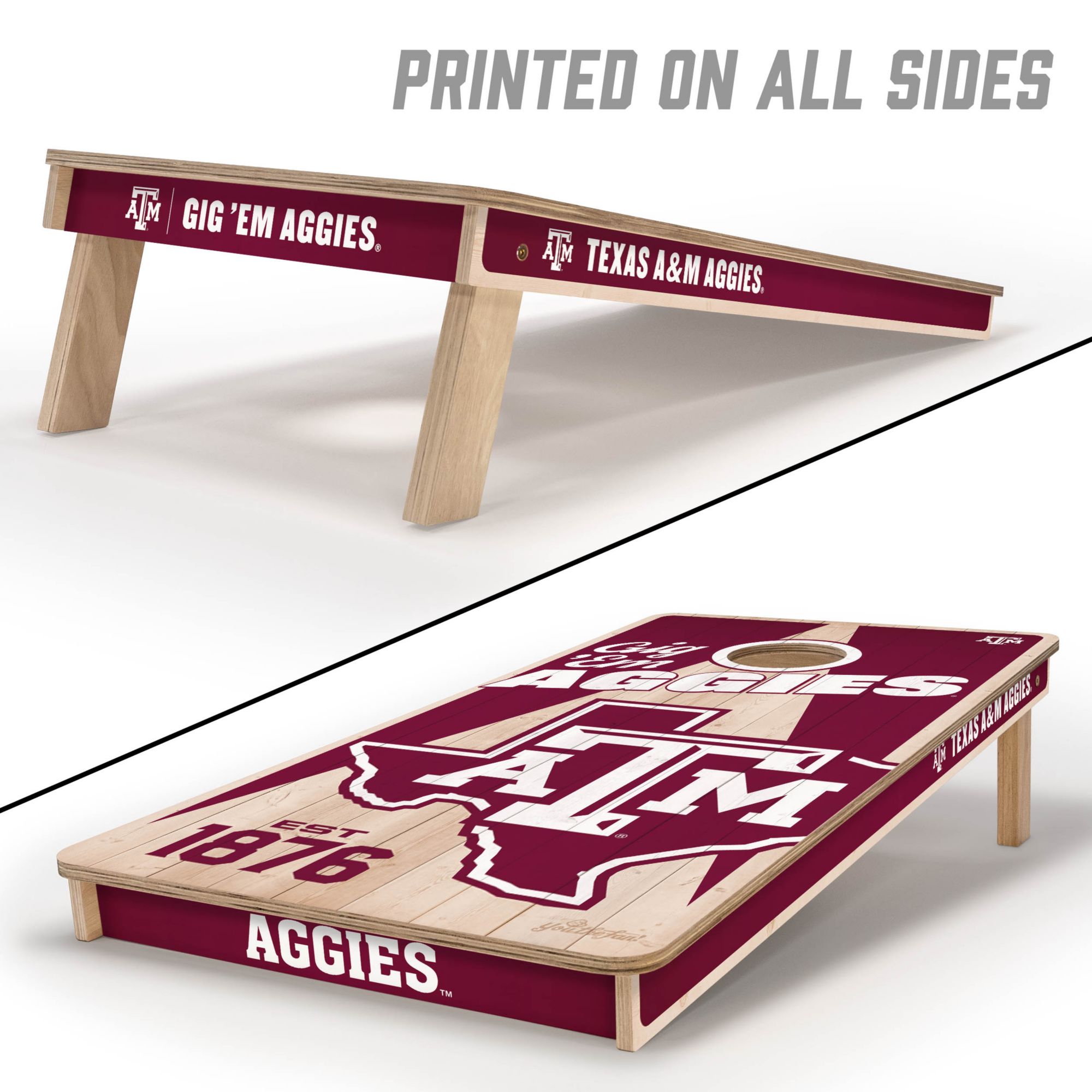 YouTheFan Texas A&M Aggies 2' x 4' Cornhole Boards product image