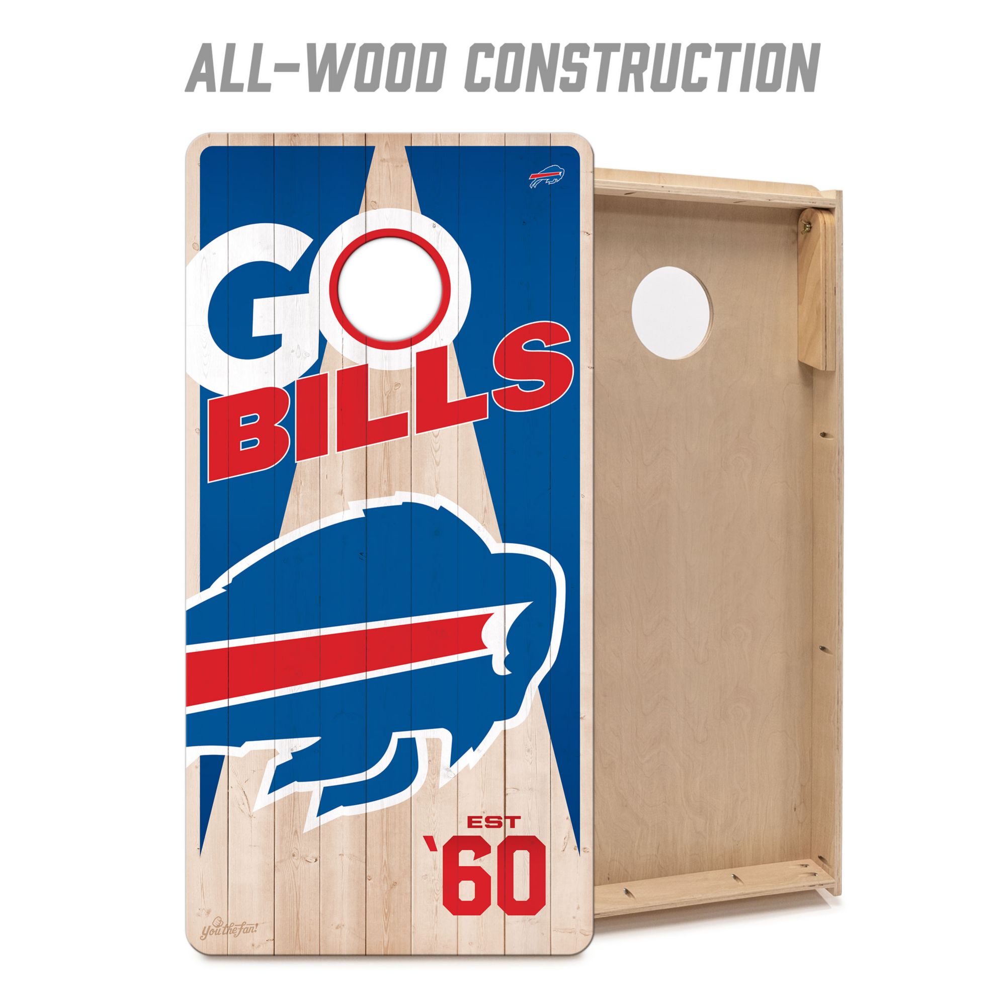 YouTheFan Buffalo Bills 2' x 4' Cornhole Boards product image