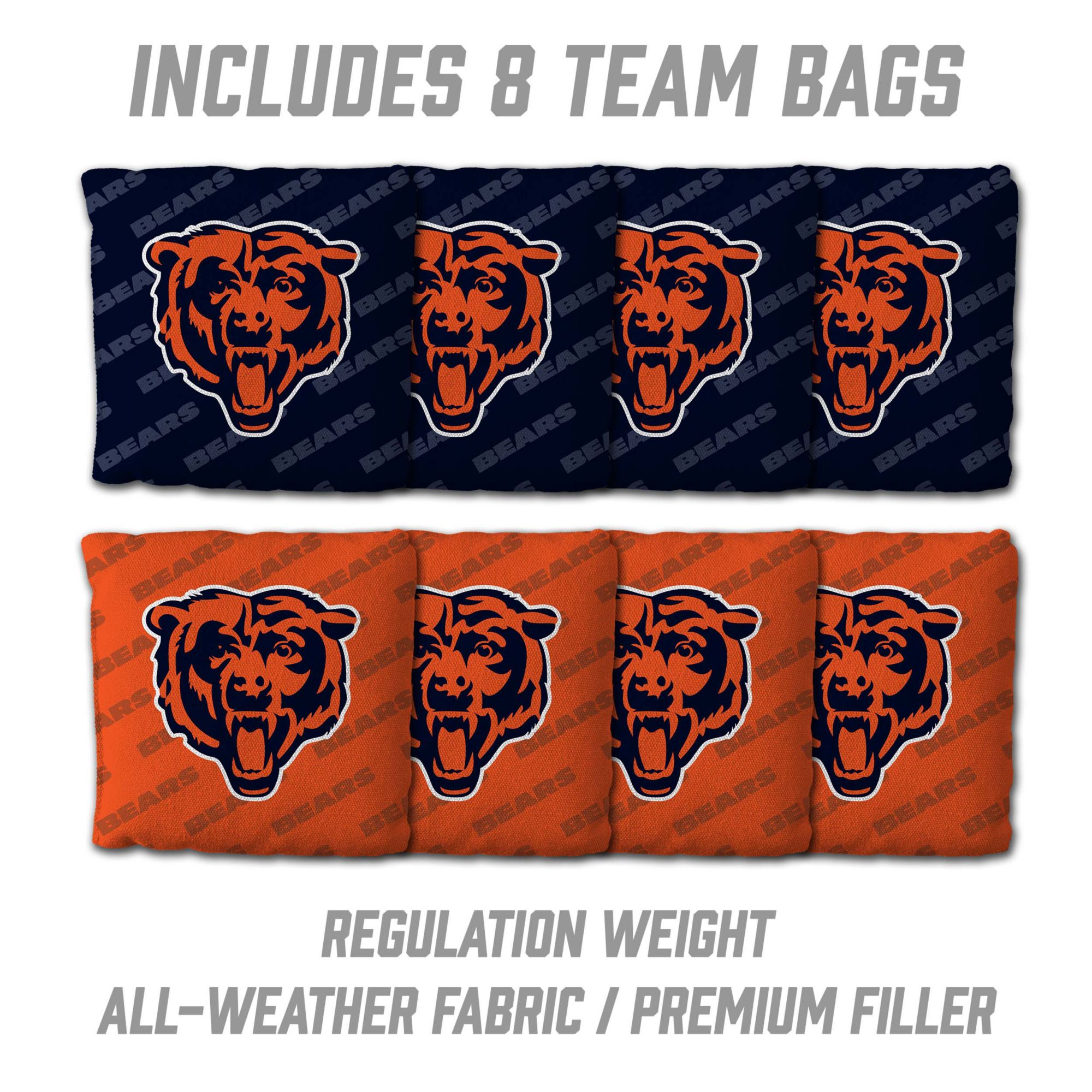 YouTheFan Chicago Bears 2' x 4' Cornhole Boards product image
