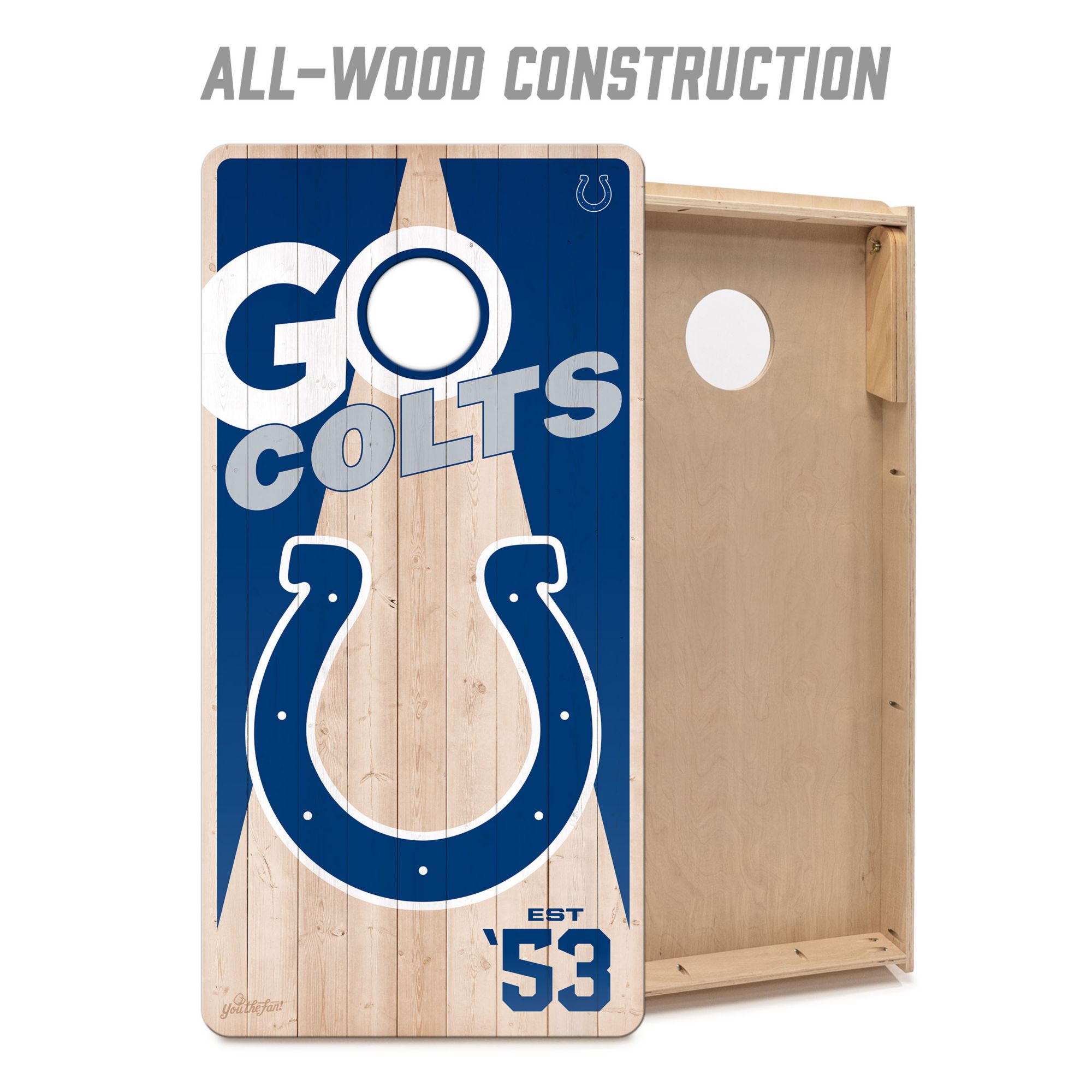 YouTheFan Indianapolis Colts 2' x 4' Cornhole Boards product image