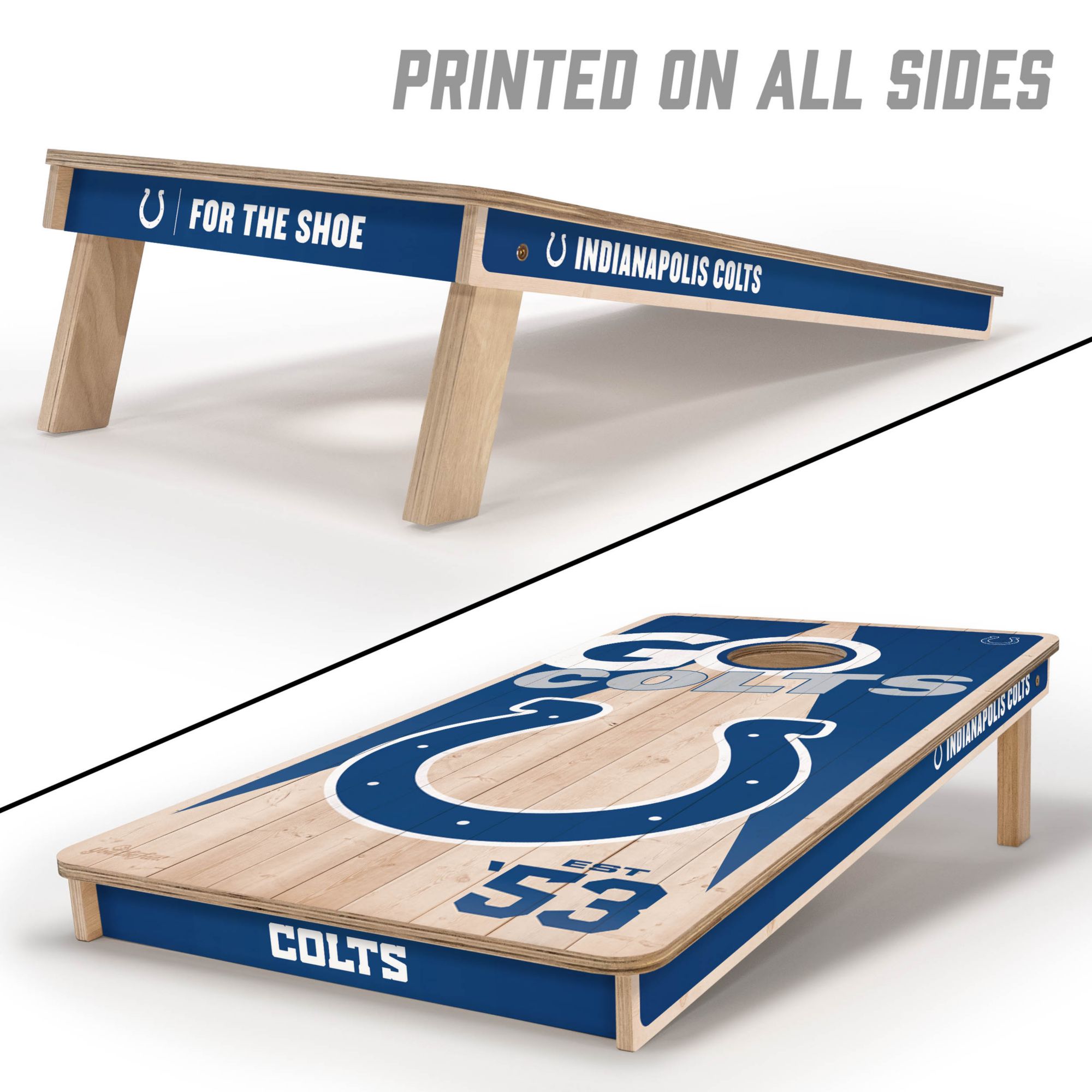 YouTheFan Indianapolis Colts 2' x 4' Cornhole Boards product image