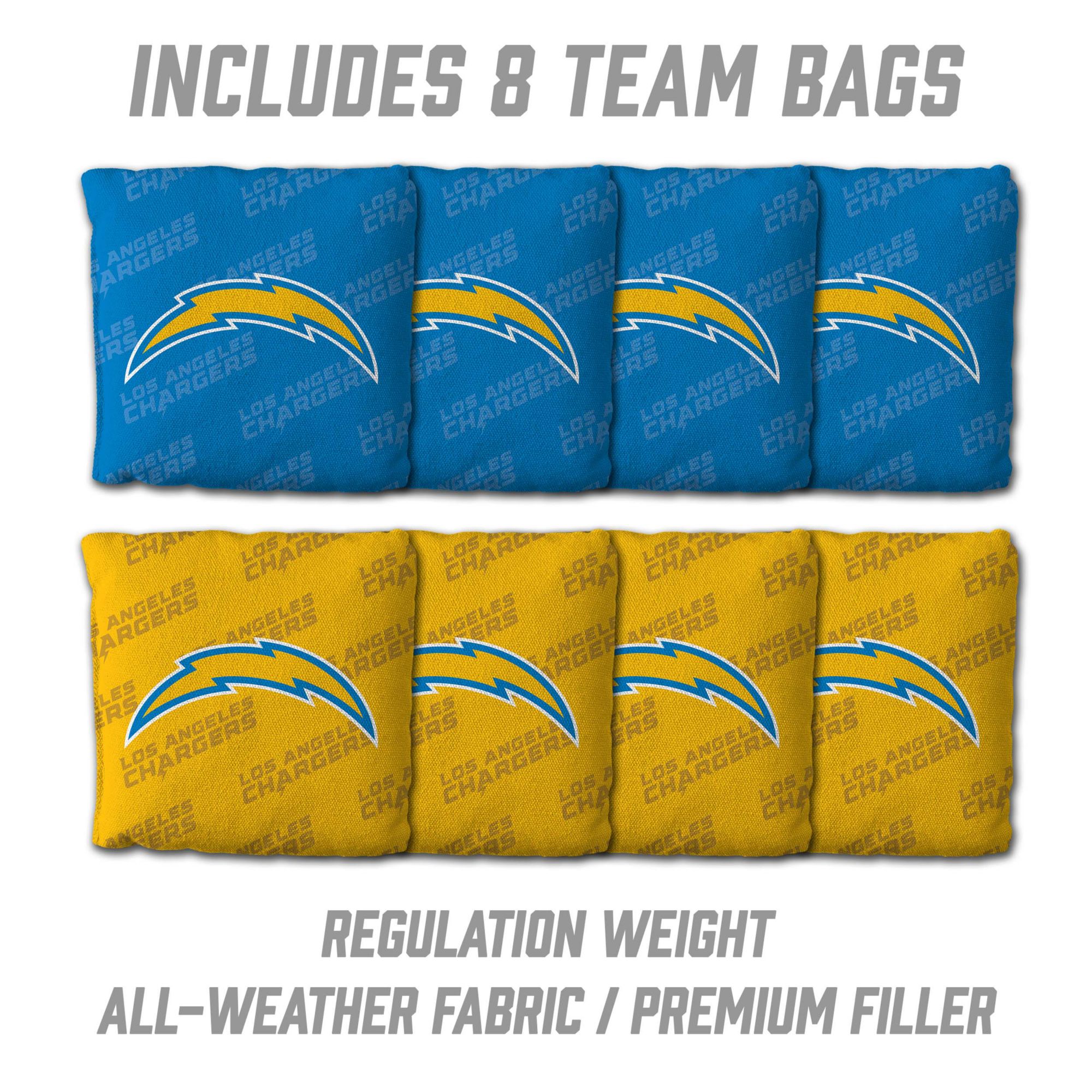 YouTheFan Los Angeles Chargers 2' x 4' Cornhole Boards product image