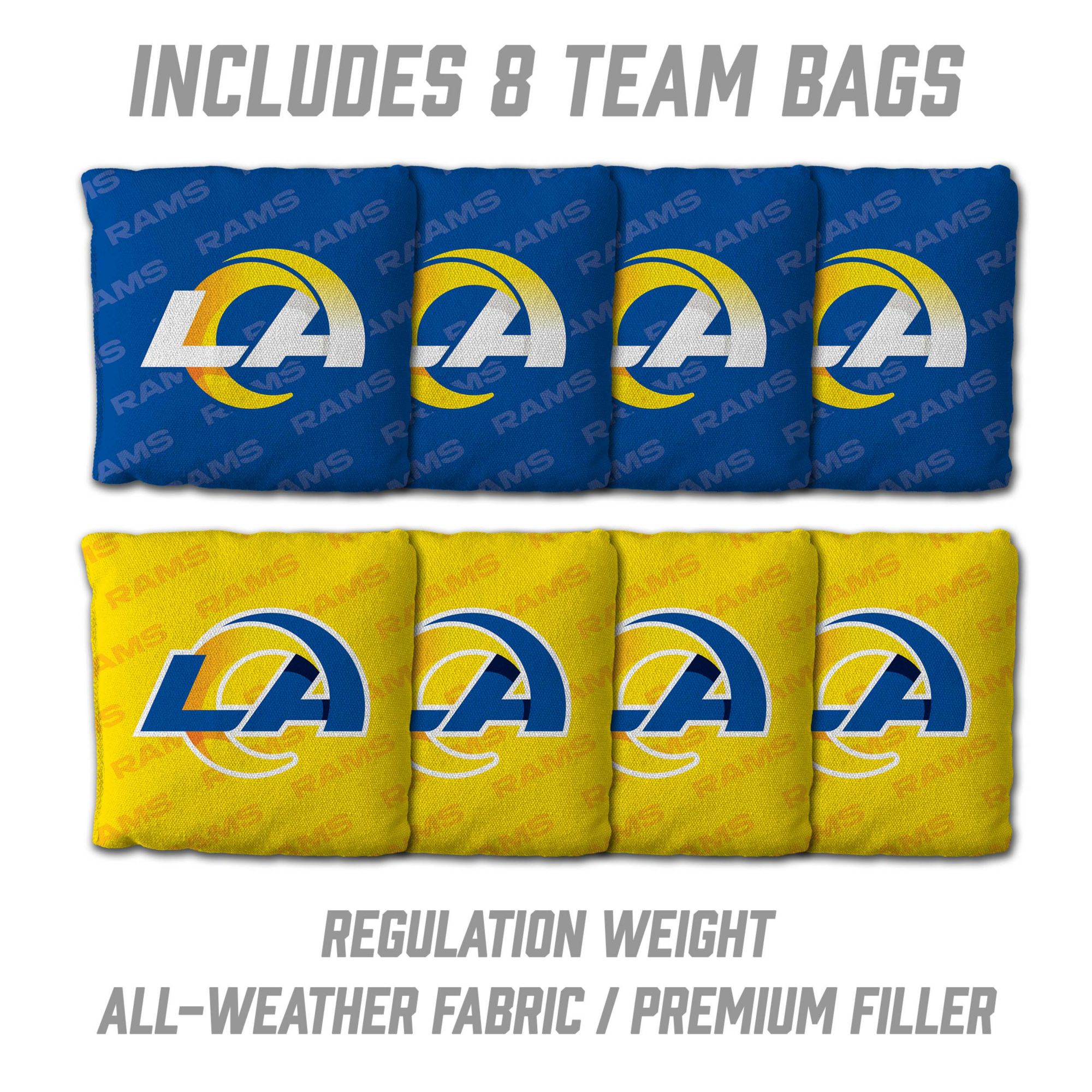 YouTheFan Los Angeles Rams 2' x 4' Cornhole Boards product image