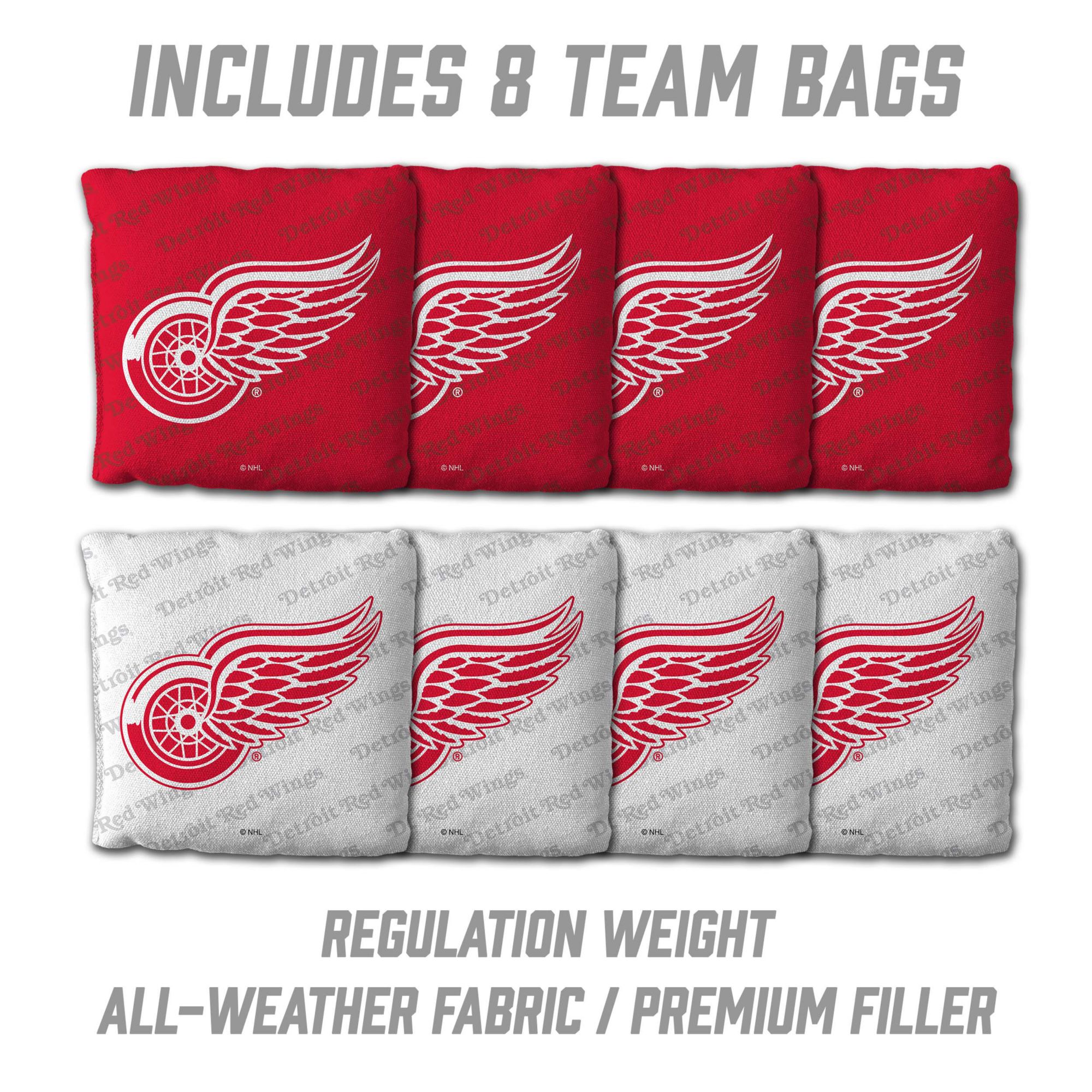 YouTheFan Detroit Red Wings 2' x 4' Cornhole Boards product image