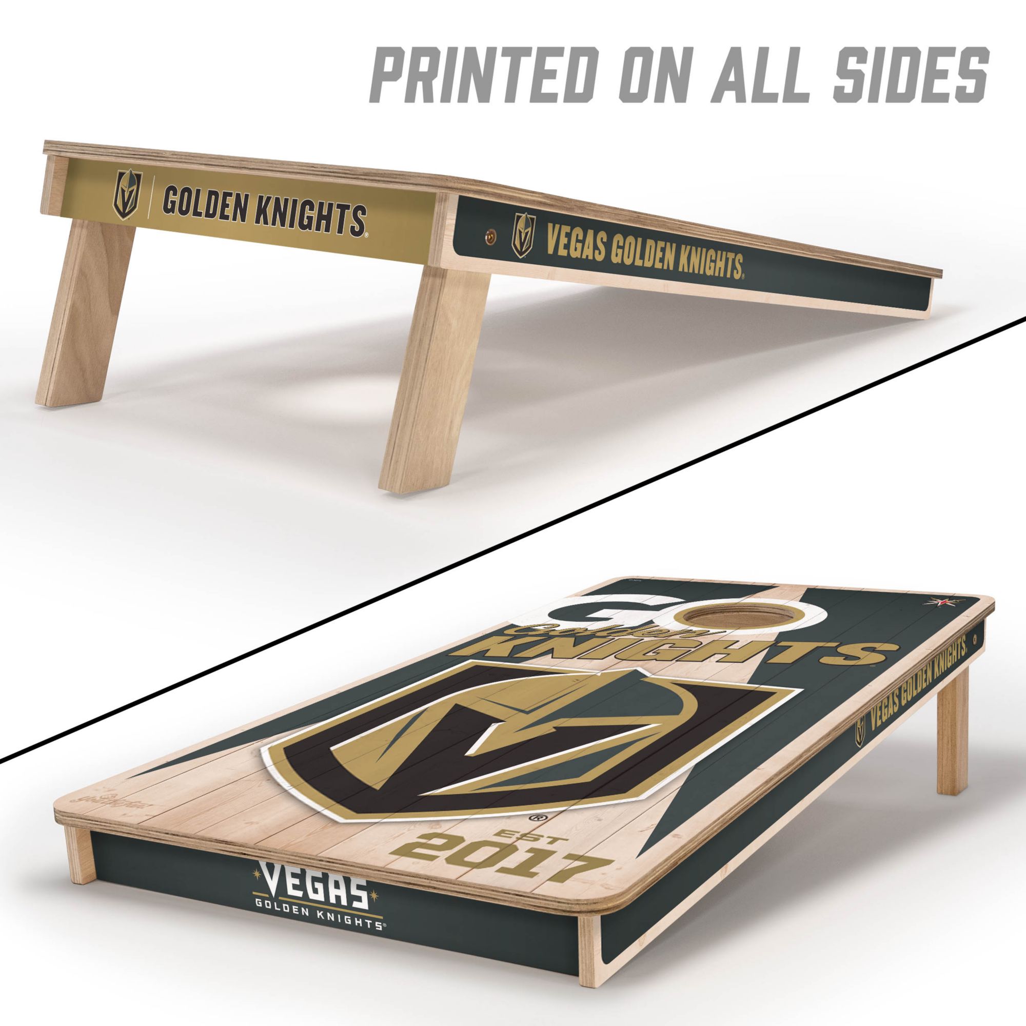 YouTheFan Las Vegas Knights 2' x 4' Cornhole Boards product image