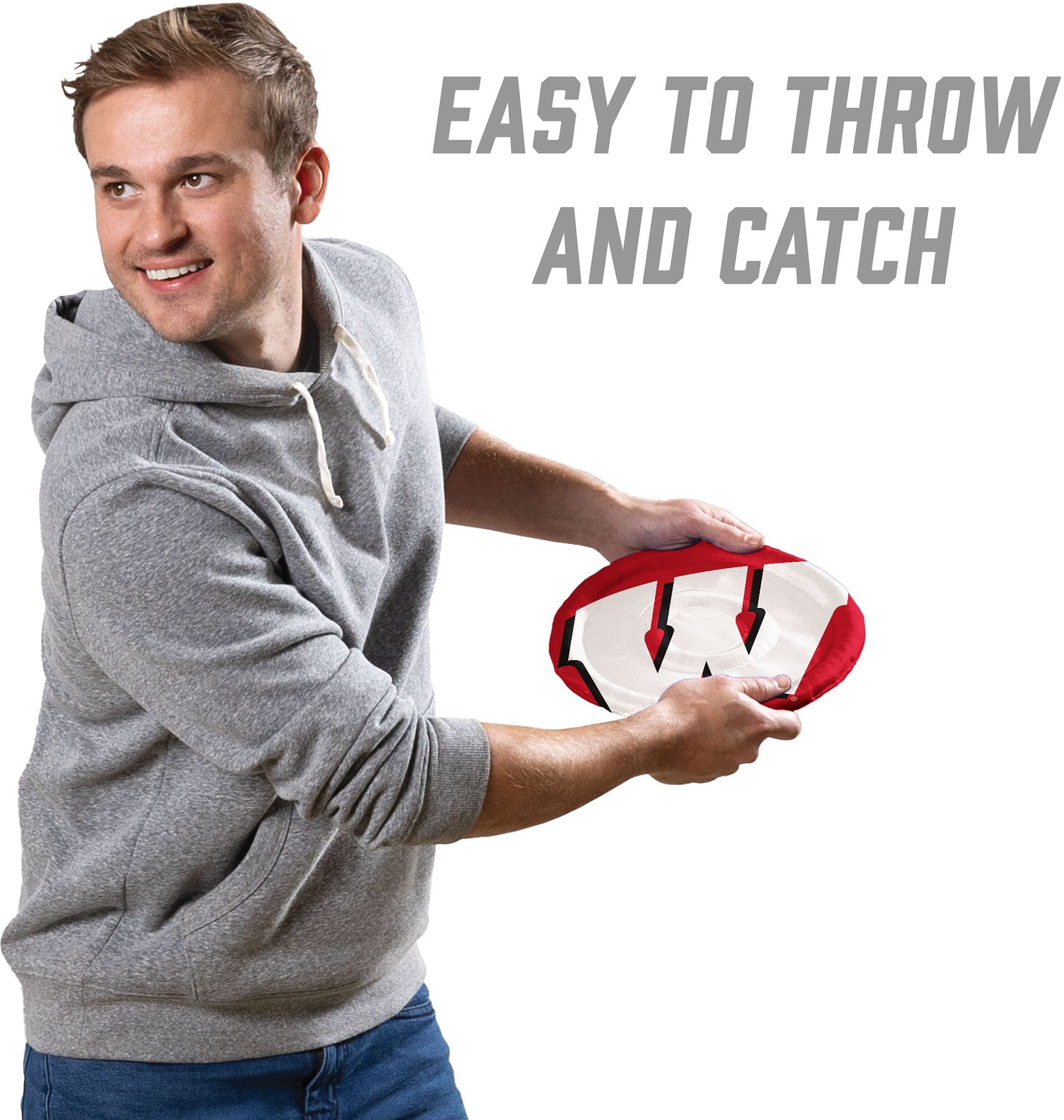 YouTheFan Wisconsin Badgers Double-Sided Flimzee Disc product image