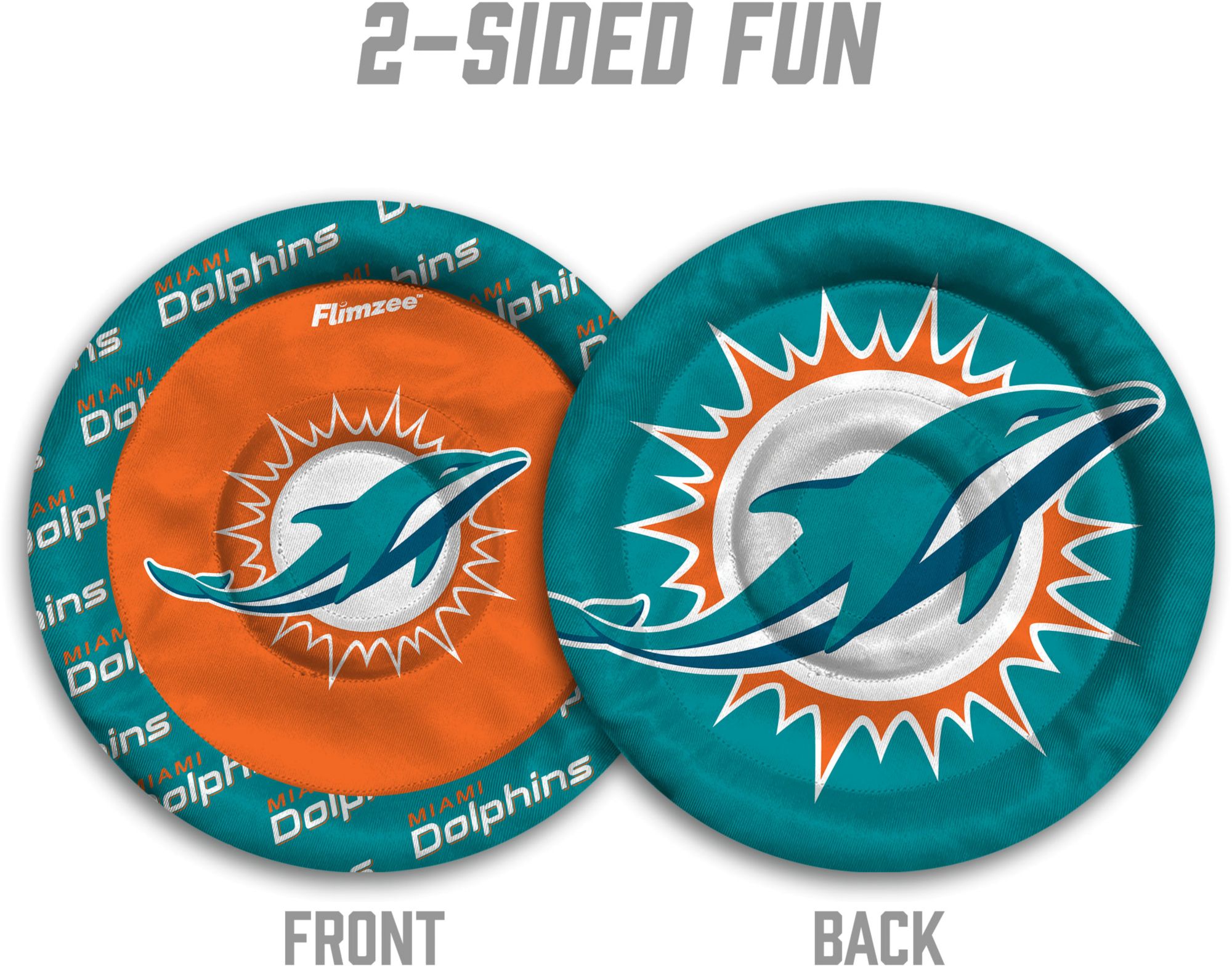 YouTheFan Miami Dolphins Flimzee Disc product image