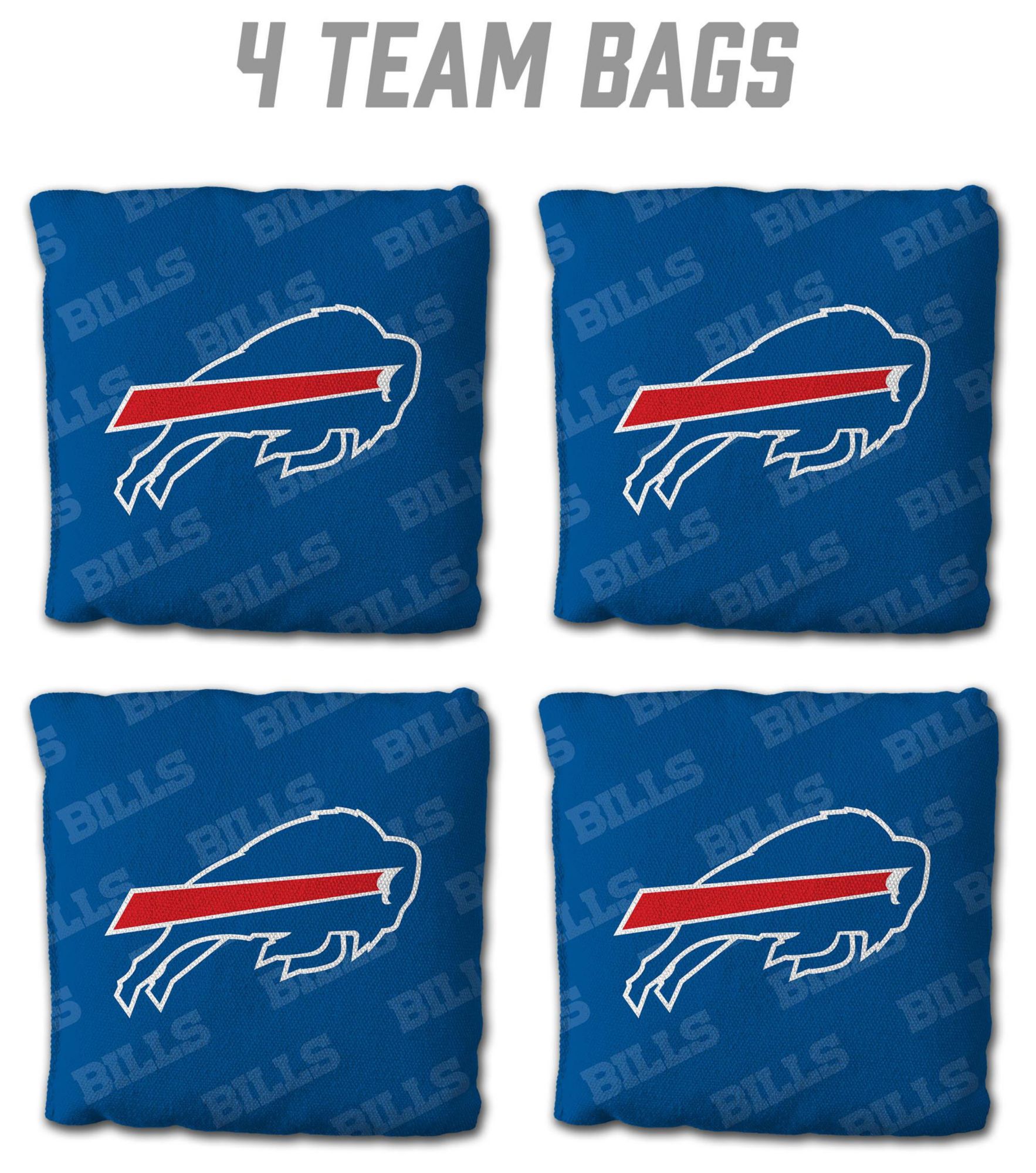 YouTheFan Buffalo Bills 4-Pack Blue Cornhole Bean Bags product image