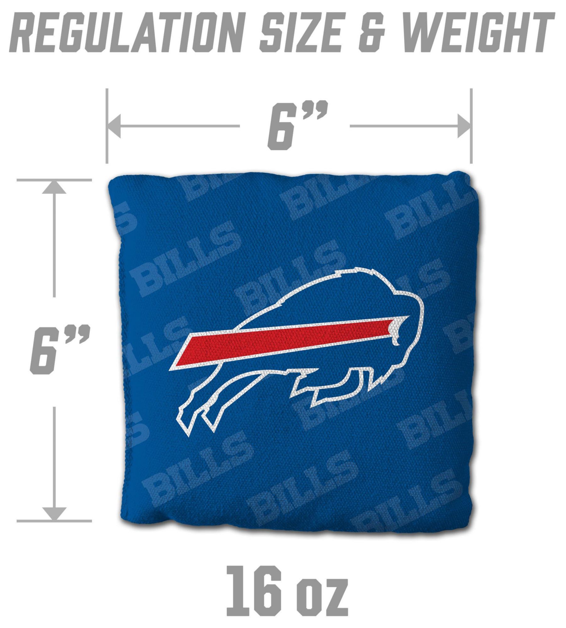 YouTheFan Buffalo Bills 4-Pack Blue Cornhole Bean Bags product image
