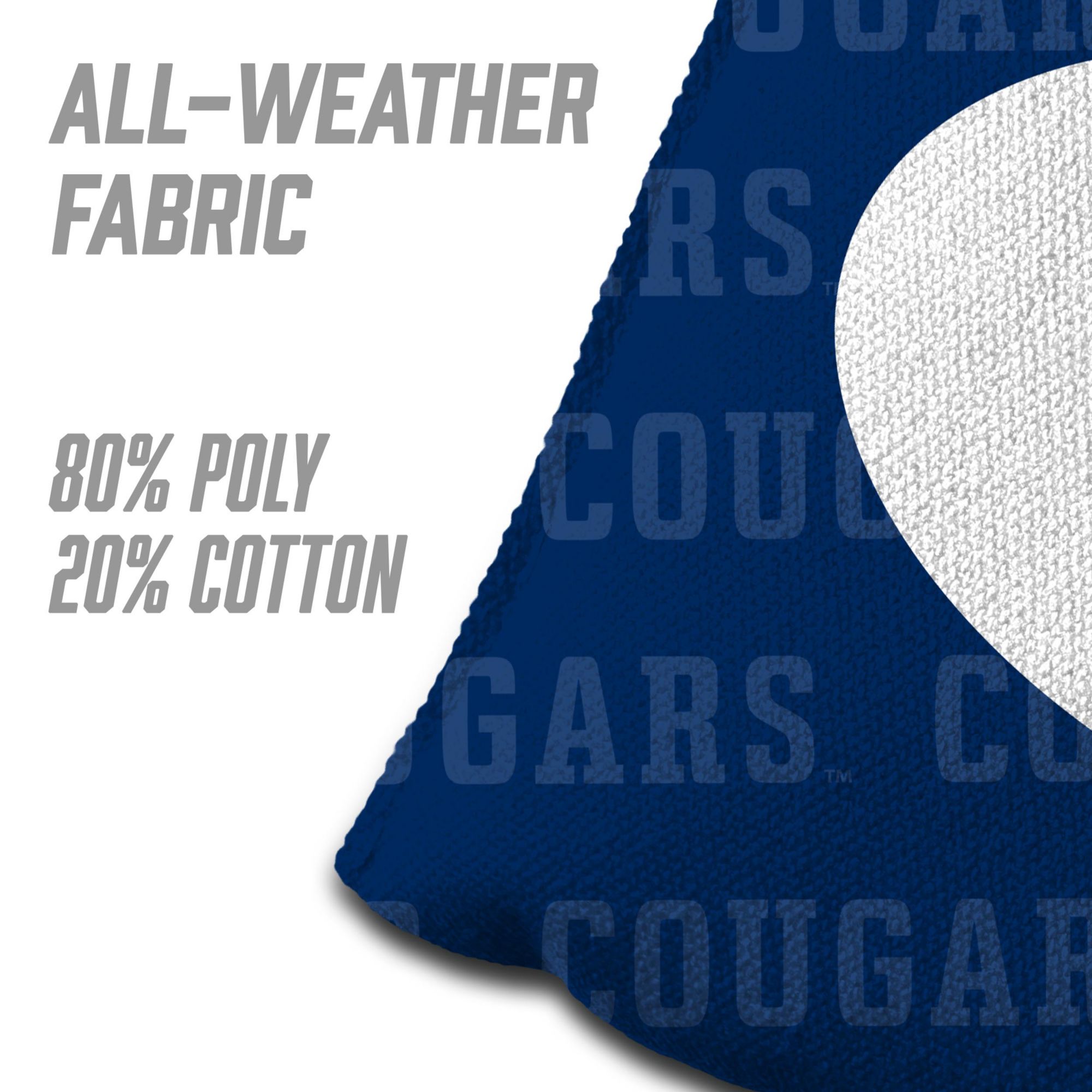 YouTheFan Brigham Young Cougars Blue 4-Pack Cornhole Bean Bag Set product image