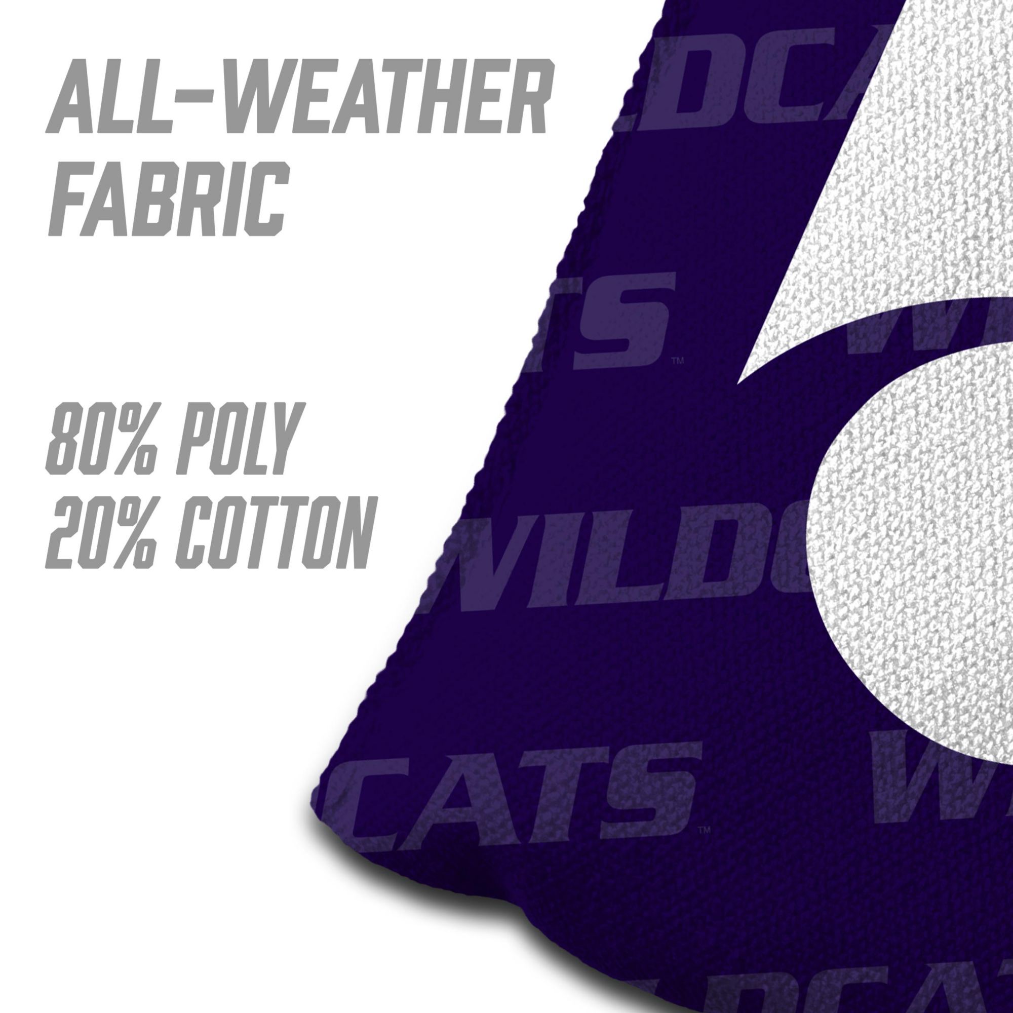 YouTheFan Kansas State Wildcats Purple 4-Pack Cornhole Bean Bag Set product image