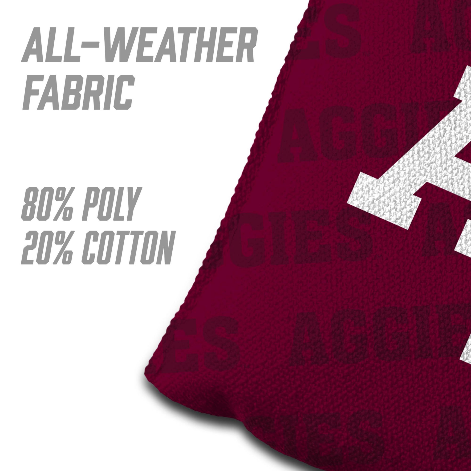 YouTheFan Texas A&M Aggies Maroon 4-Pack Cornhole Bean Bag Set product image