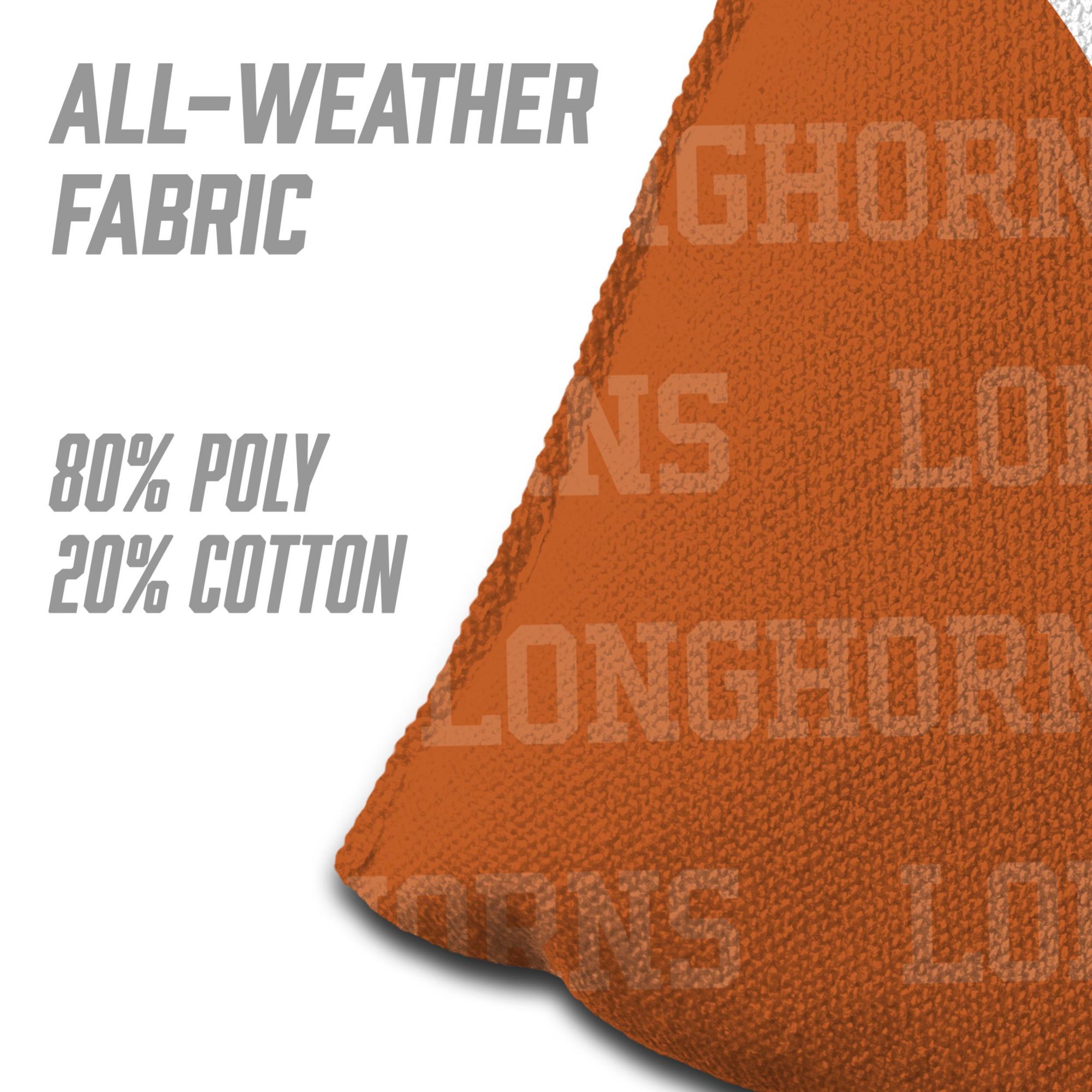 YouTheFan Texas Longhorns Orange 4-Pack Cornhole Bean Bag Set product image