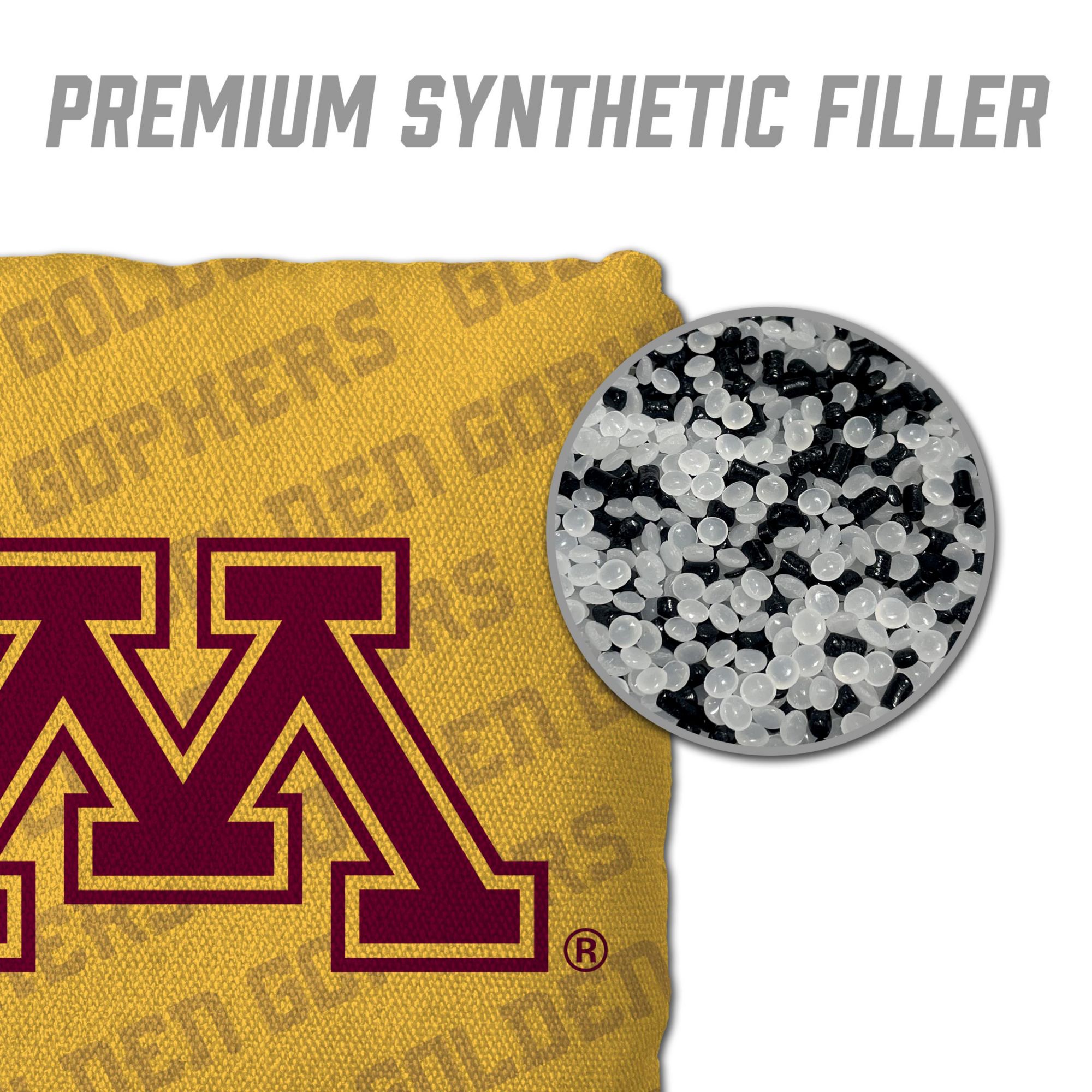 YouTheFan Minnesota Golden Gophers Yellow 4-Pack Cornhole Bean Bag Set product image