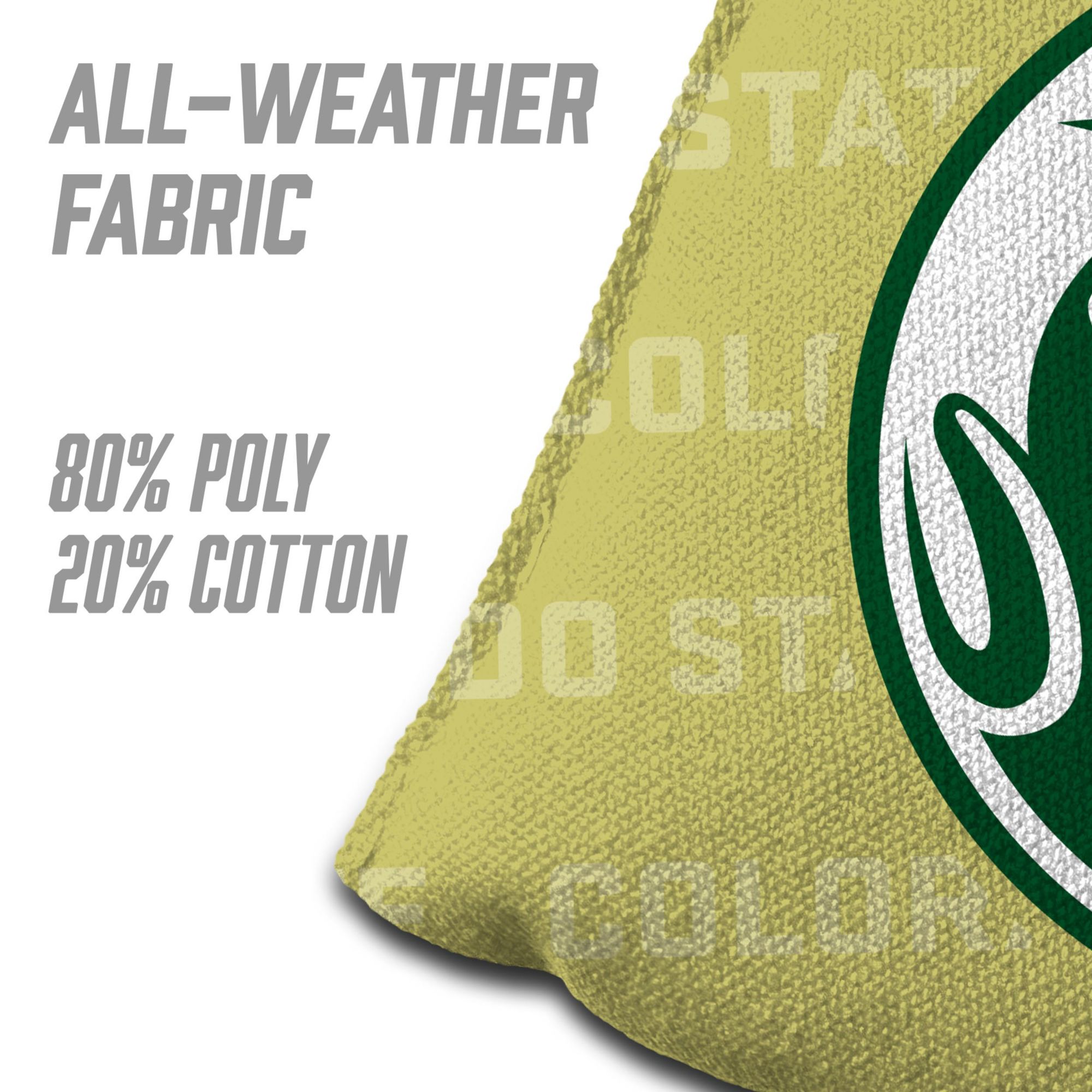 YouTheFan Colorado State Rams Gold 4-Pack Cornhole Bean Bag Set product image