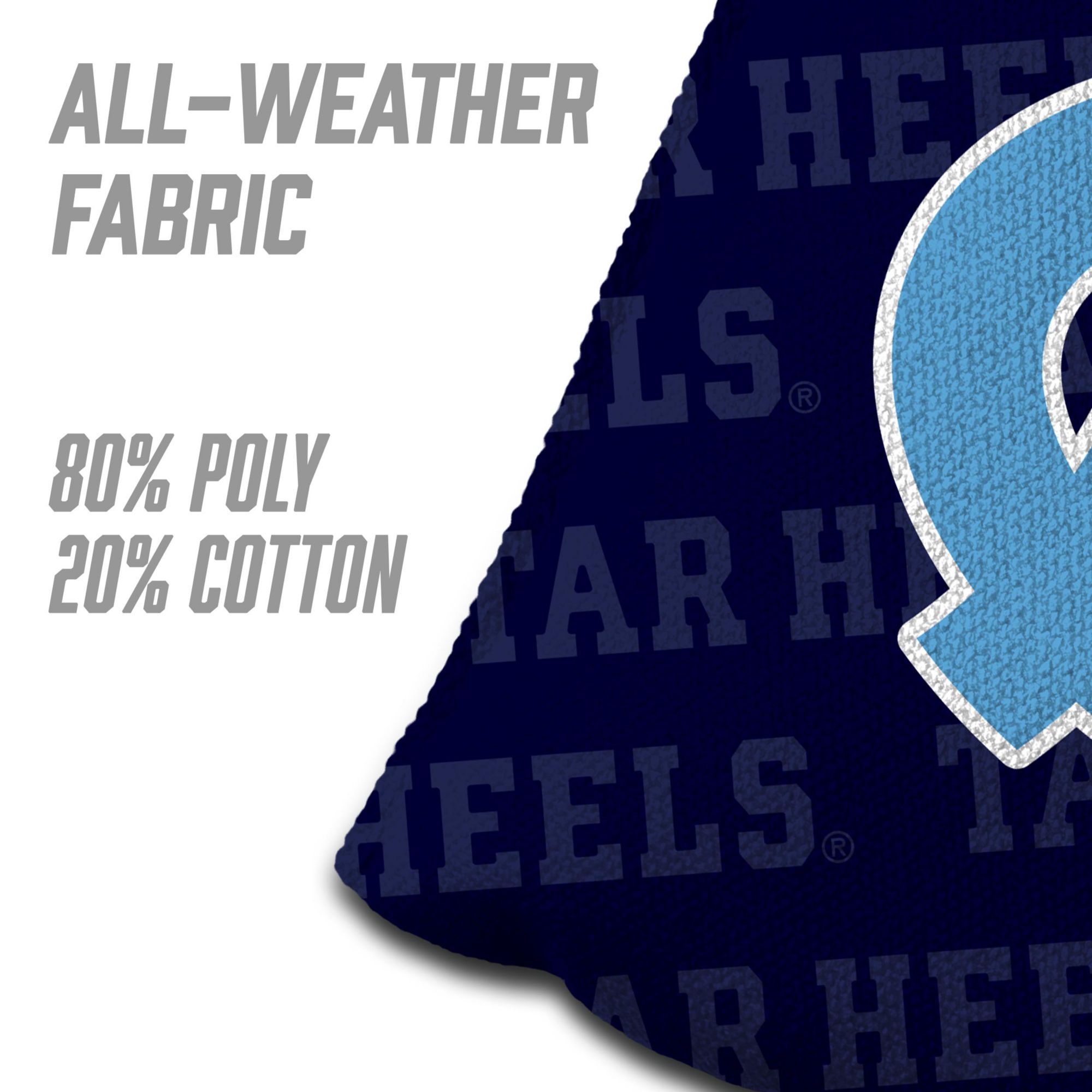 YouTheFan North Carolina Tar Heels Blue 4-Pack Cornhole Bean Bag Set product image