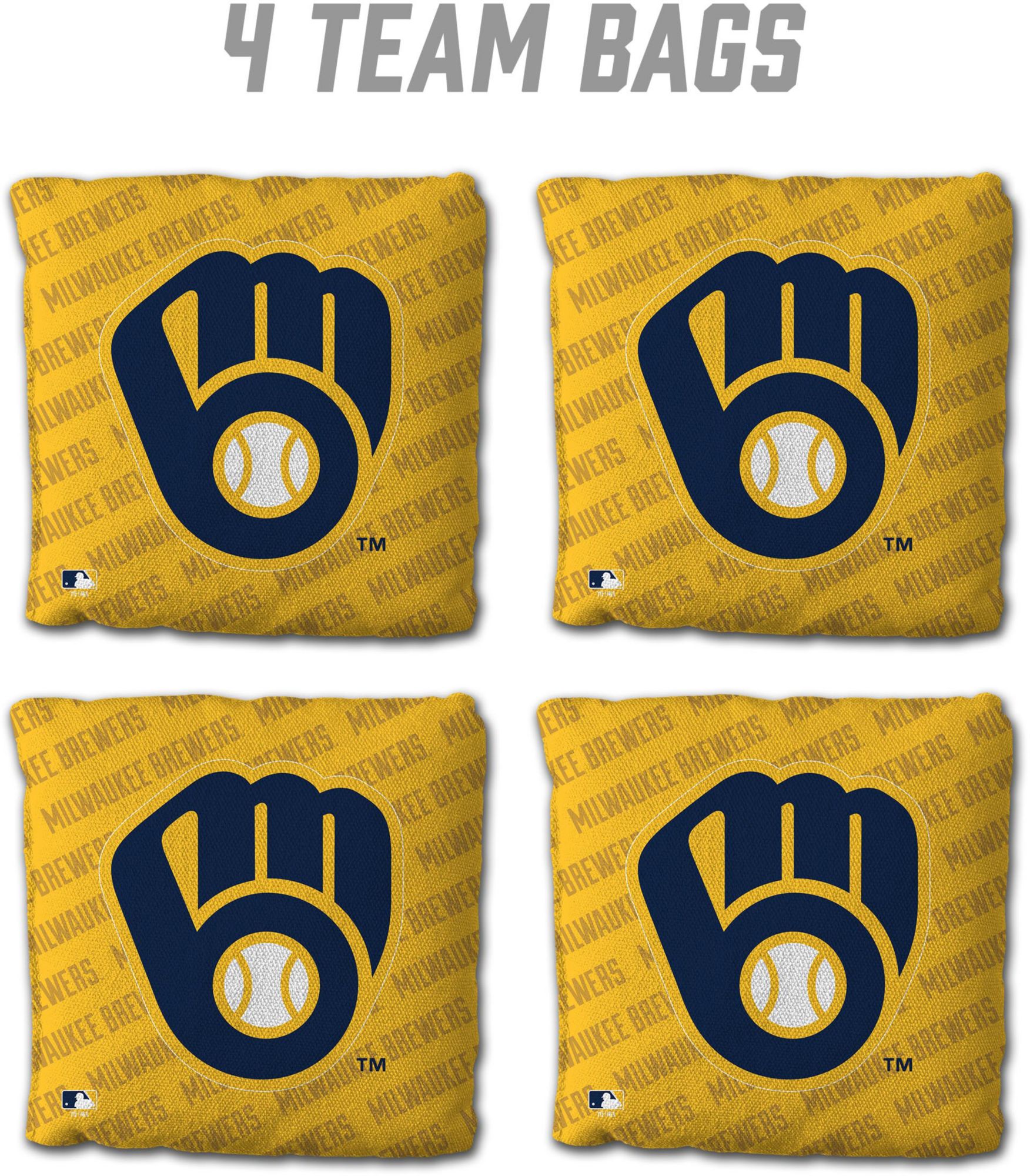 YouTheFan Milwaukee Brewers Cornhole Bean Bags product image