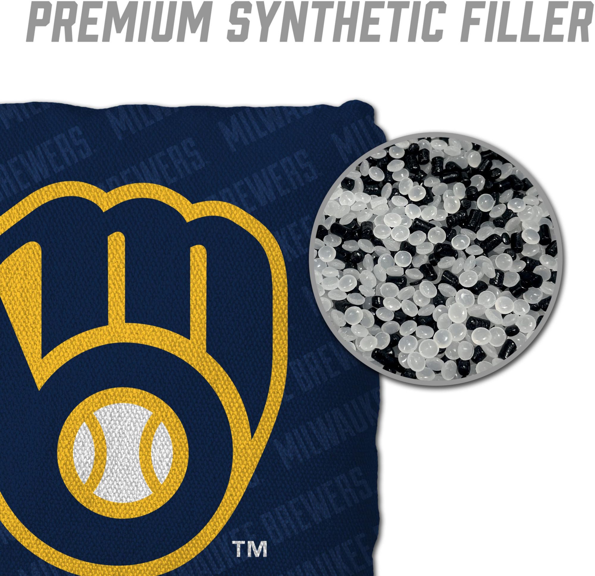 YouTheFan Milwaukee Brewers Cornhole Bean Bags product image