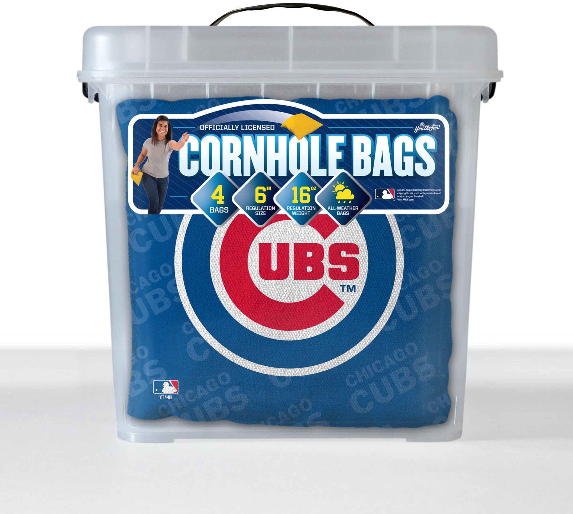 YouTheFan Chicago Cubs Cornhole Bean Bags product image