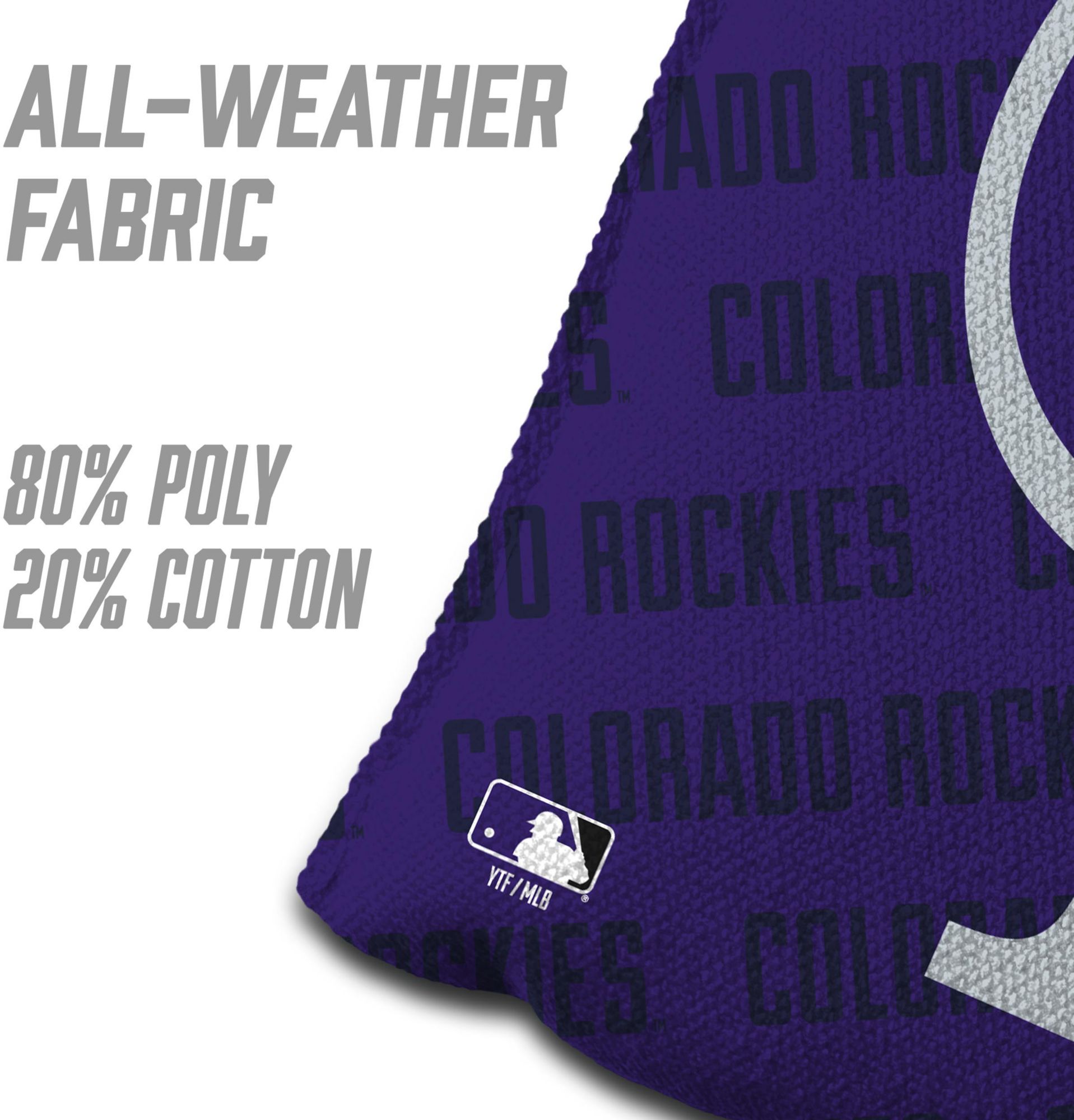 YouTheFan Colorado Rockies Cornhole Bean Bags product image