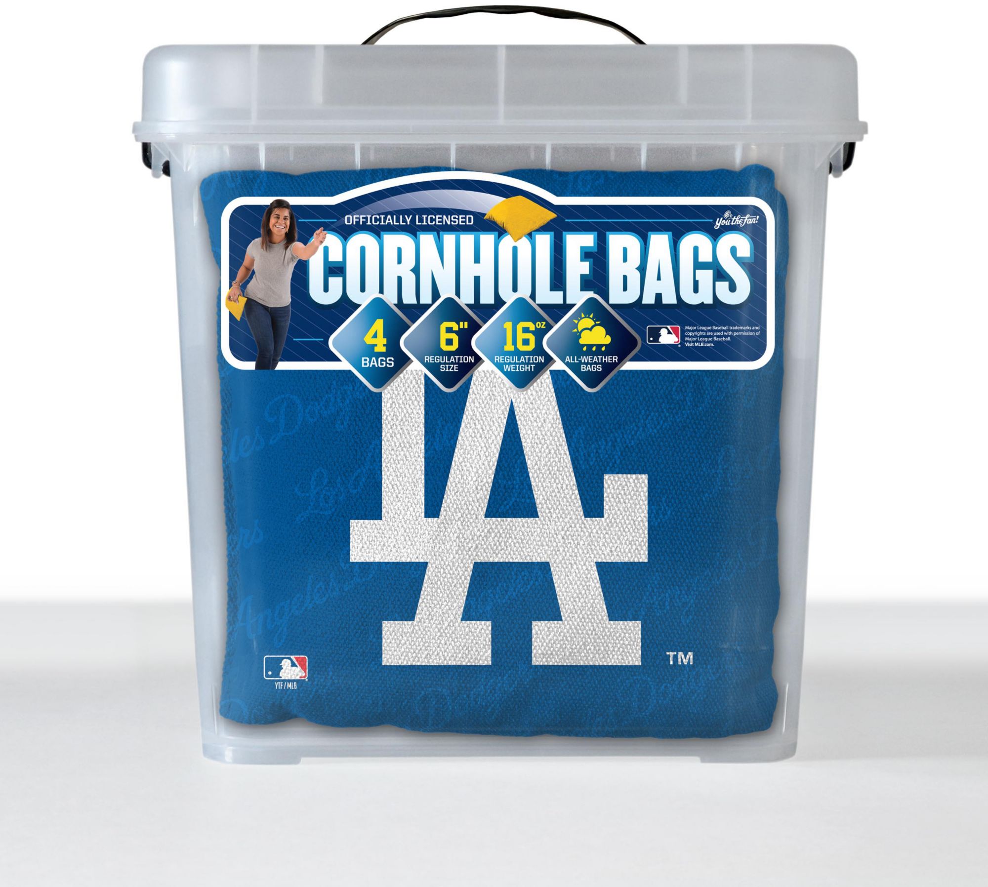 YouTheFan Los Angeles Dodgers Cornhole Bean Bags product image