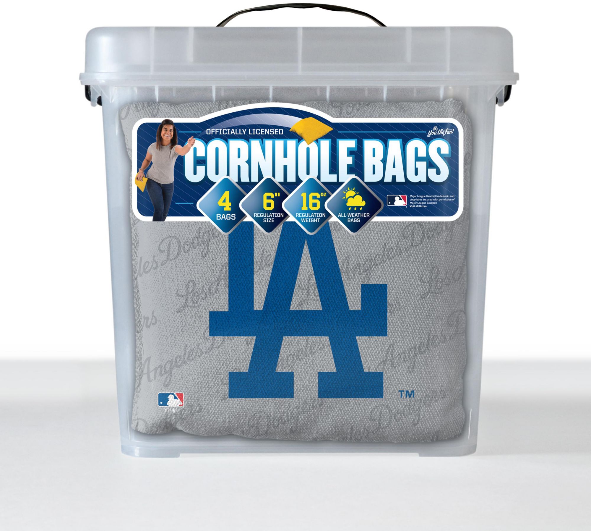 YouTheFan Los Angeles Dodgers Cornhole Bean Bags product image