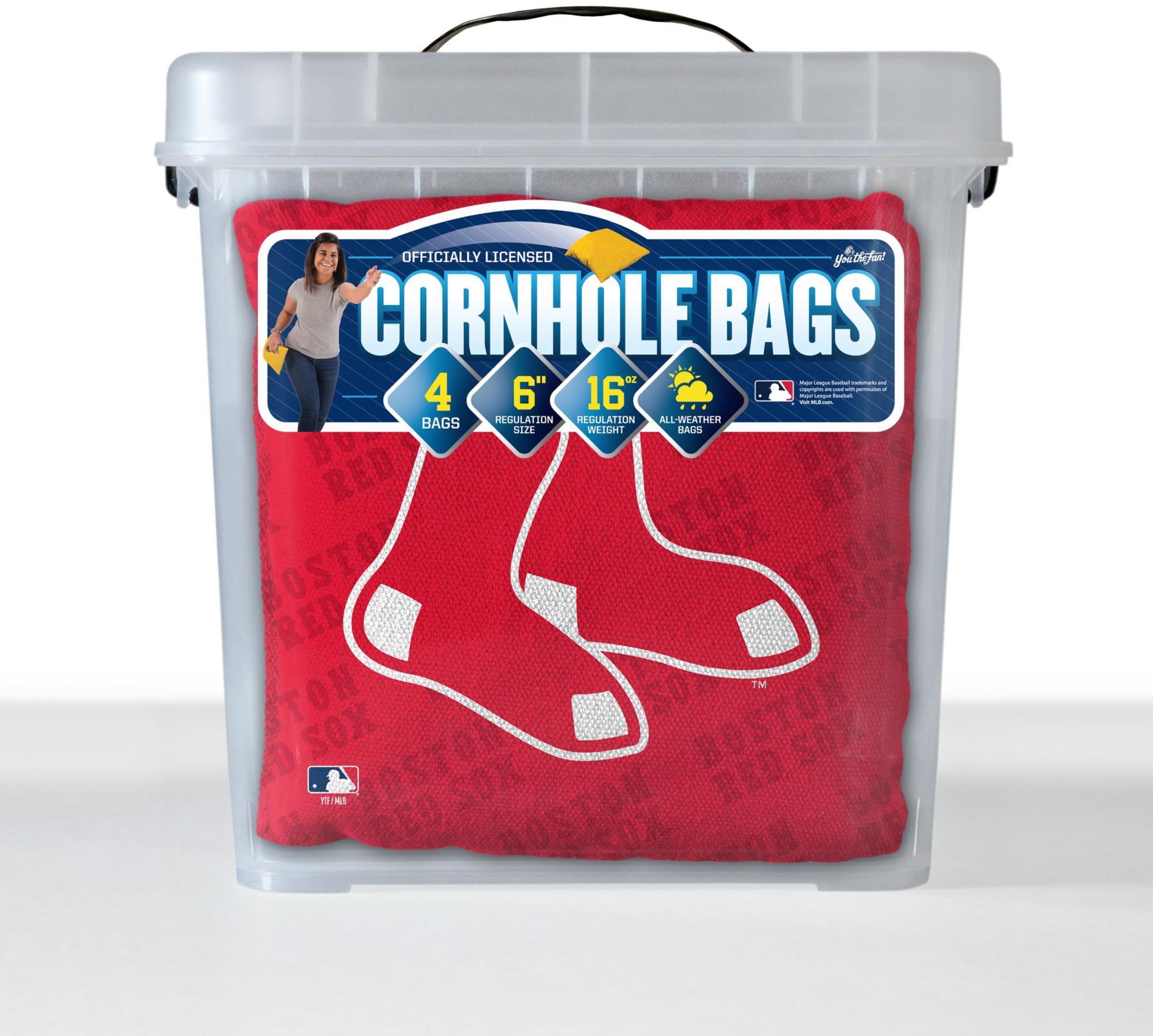 YouTheFan Boston Red Sox Cornhole Bean Bags product image