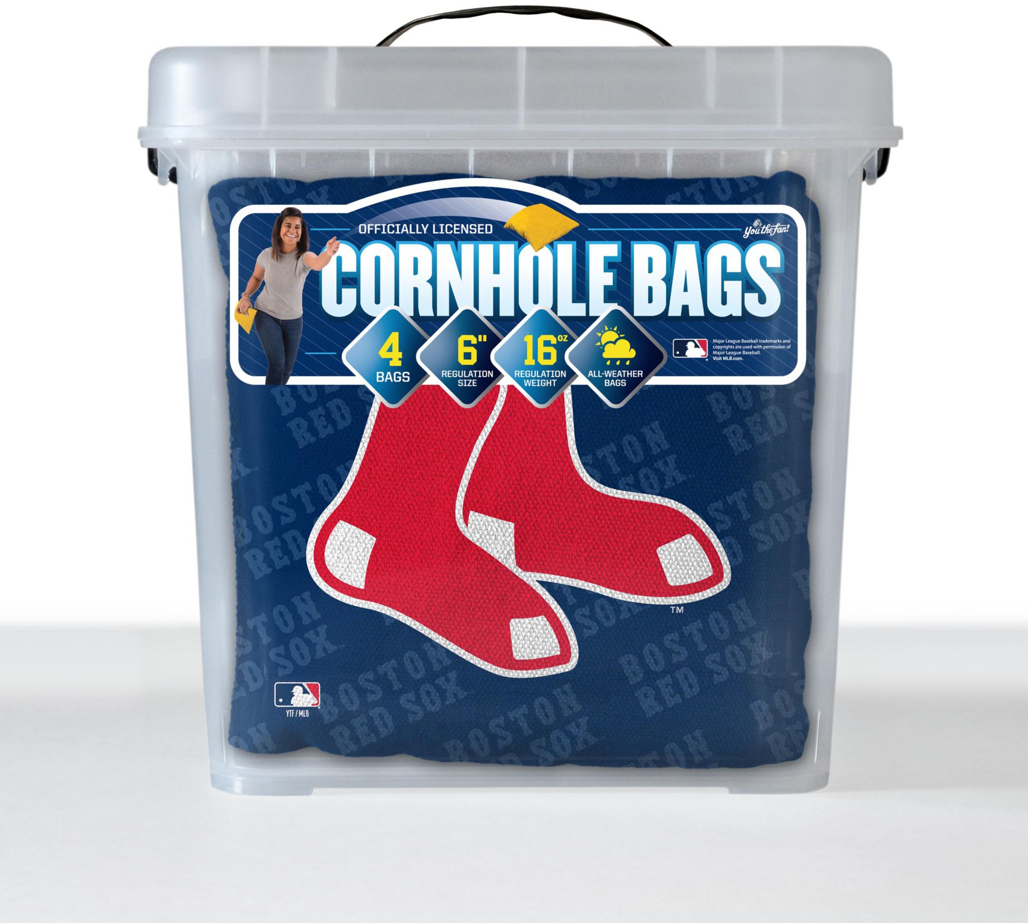 YouTheFan Boston Red Sox Cornhole Bean Bags product image