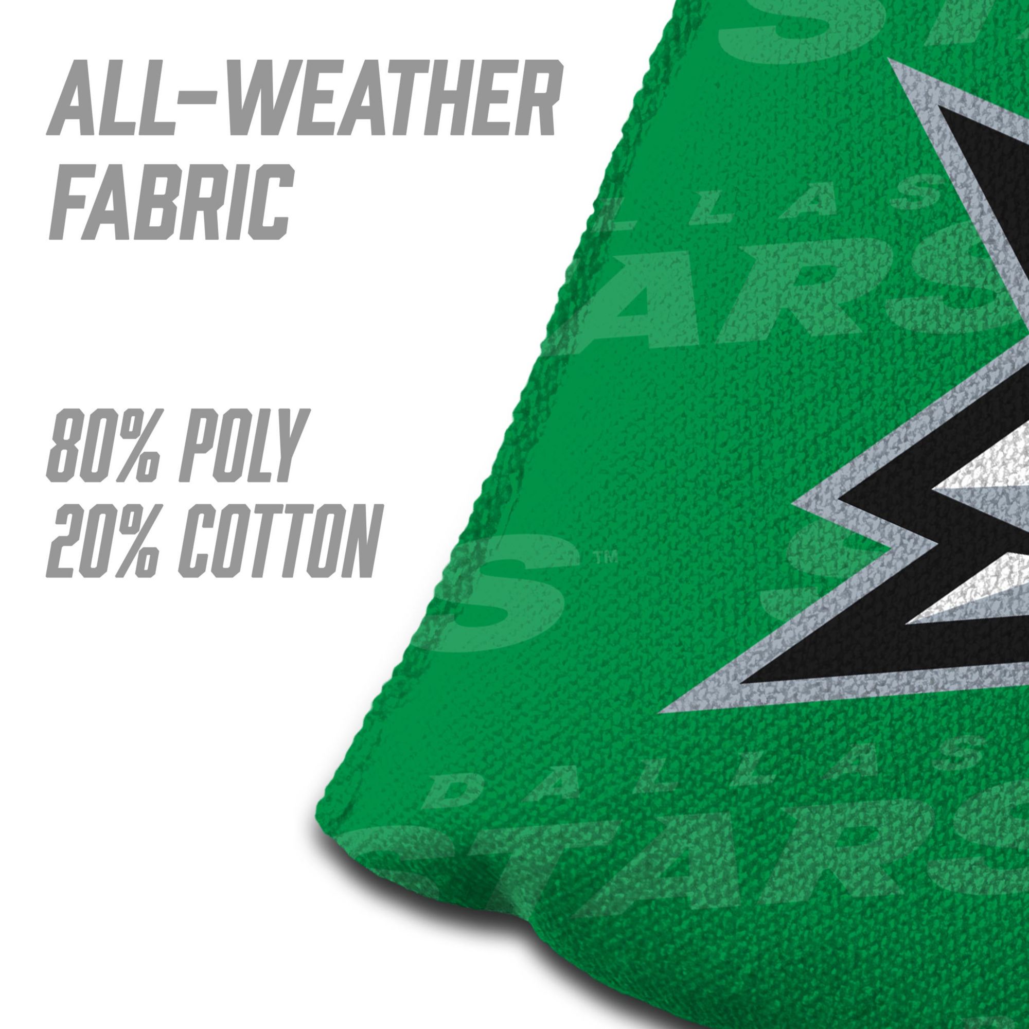 YouTheFan Dallas Stars Green 4-Pack Cornhole Bean Bag Set product image
