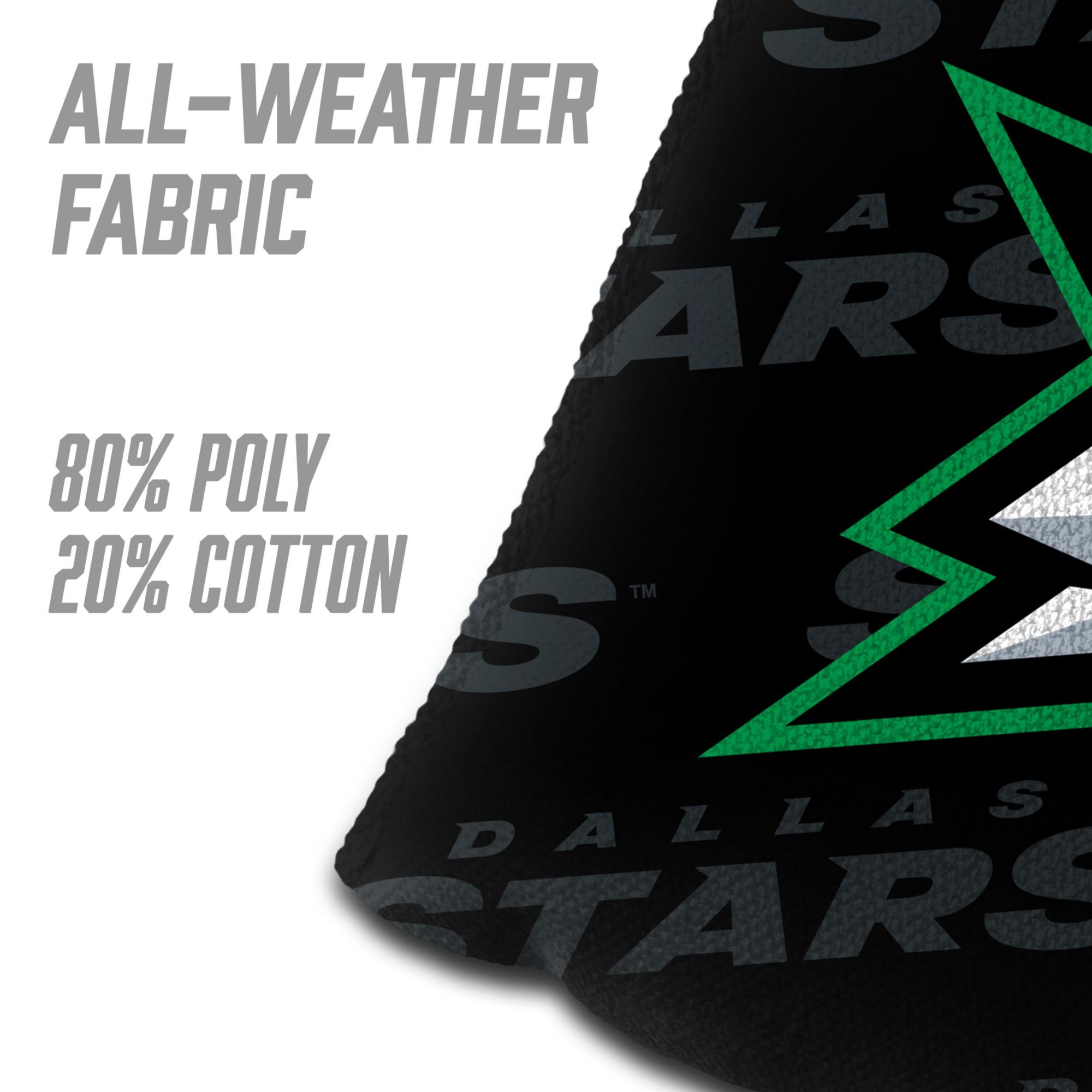 YouTheFan Dallas Stars Black 4-Pack Cornhole Bean Bag Set product image