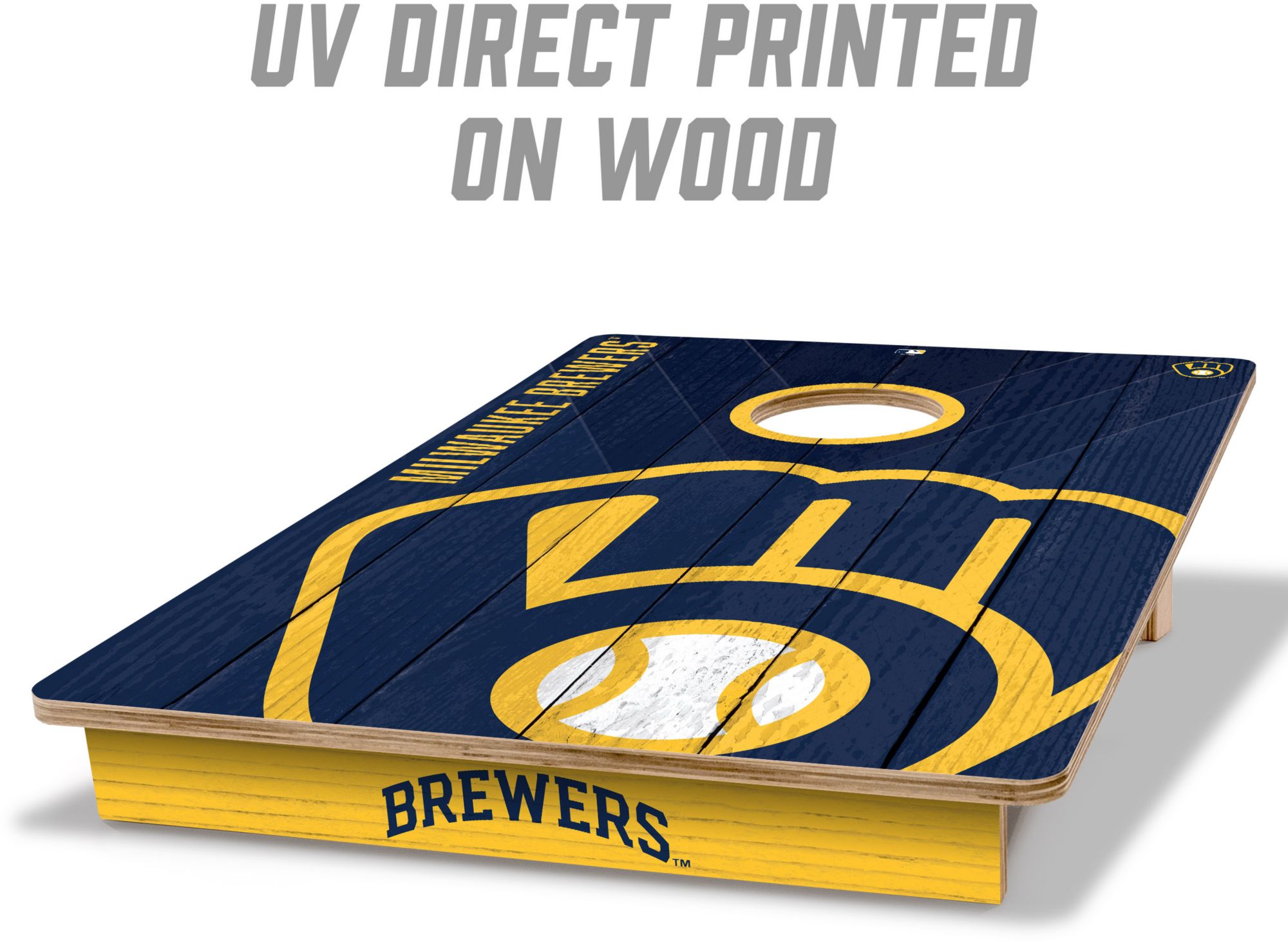 YouTheFan Milwaukee Brewers 2' x 3' Cornhole Boards product image
