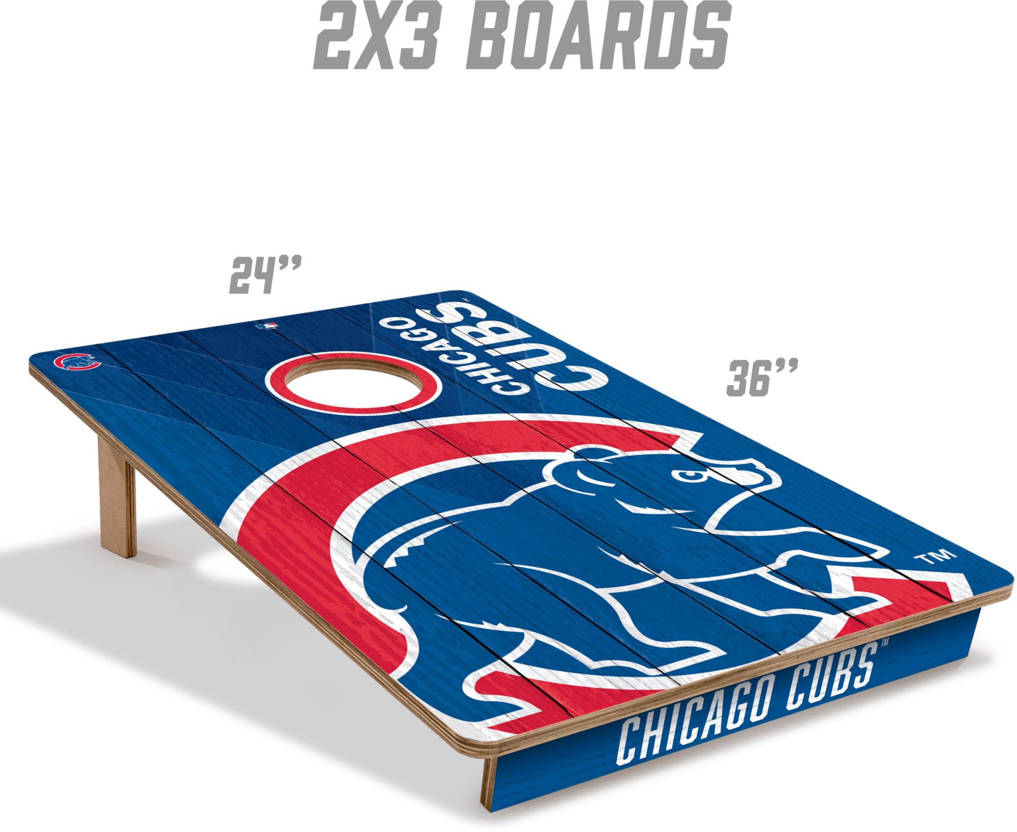 YouTheFan Chicago Cubs 2' x 3' Cornhole Boards product image