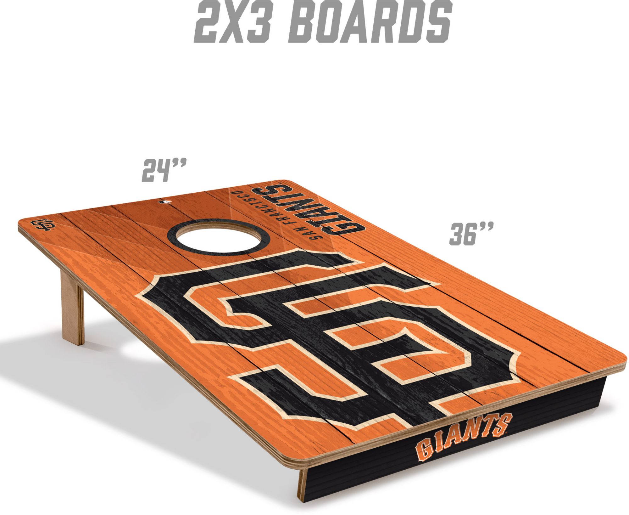 YouTheFan San Francisco Giants 2' x 3' Cornhole Boards product image