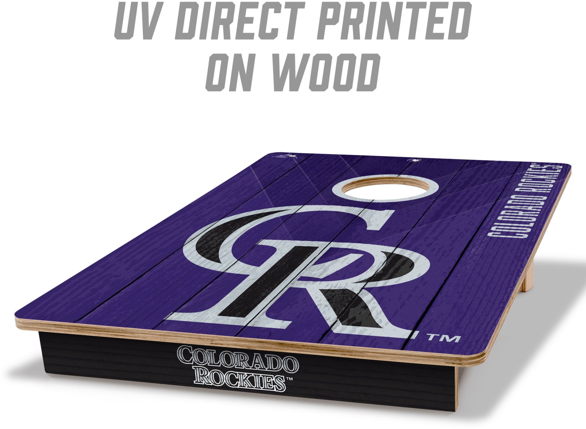 YouTheFan Colorado Rockies 2' x 3' Cornhole Boards product image