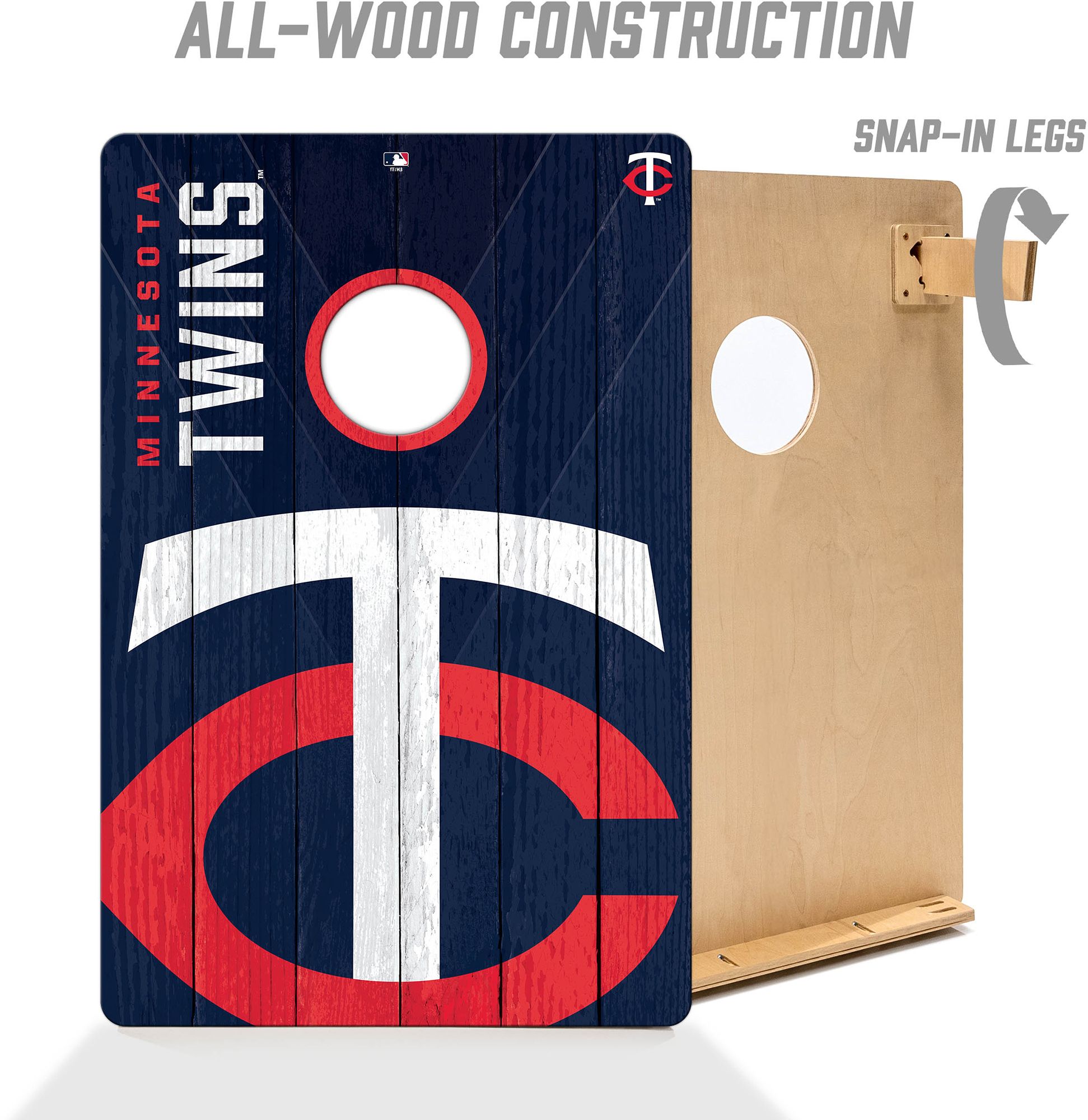 YouTheFan Minnesota Twins 2' x 3' Cornhole Boards product image