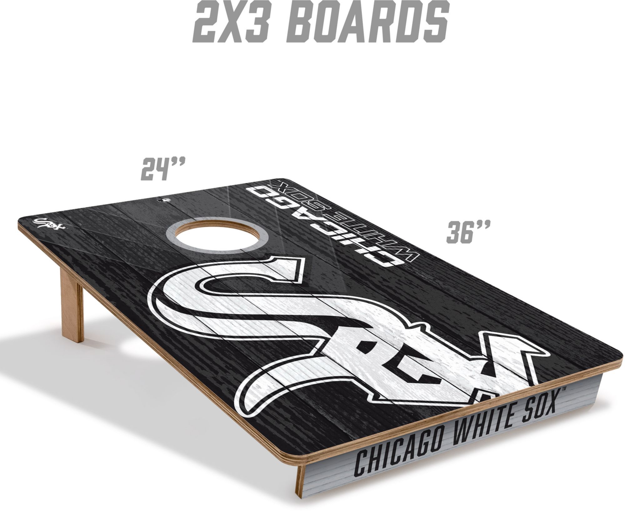 YouTheFan Chicago White Sox 2' x 3' Cornhole Boards product image
