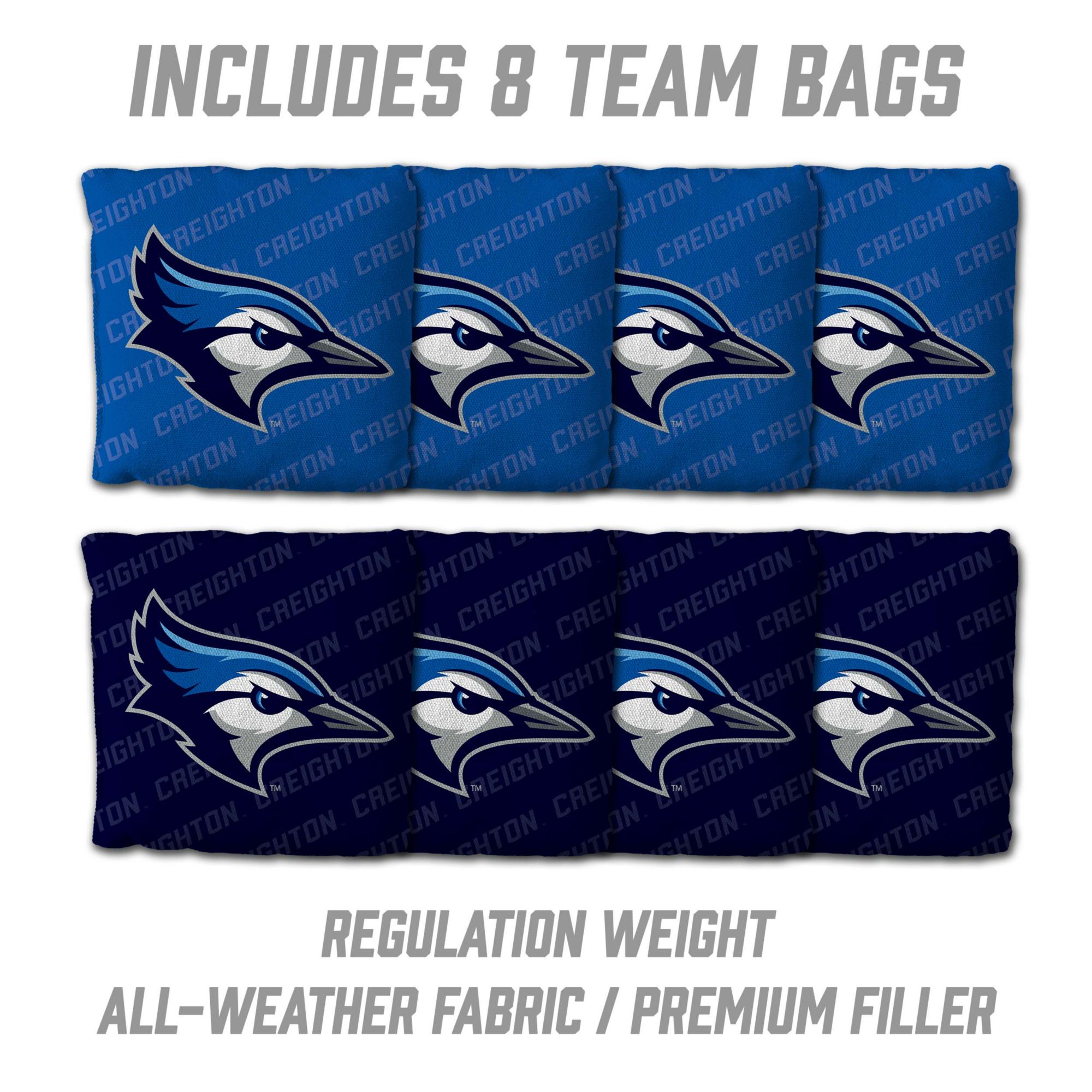 YouTheFan Creighton Bluejays 2' x 3' Cornhole Boards product image