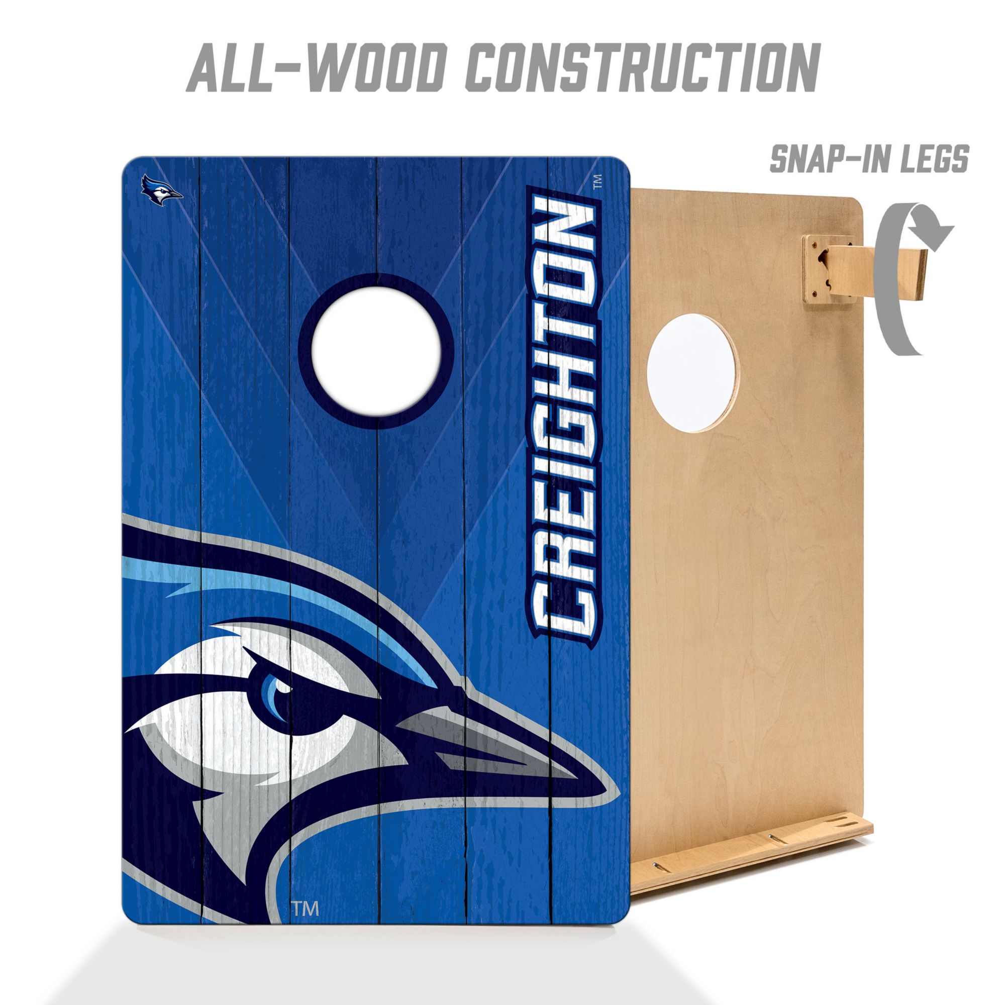 YouTheFan Creighton Bluejays 2' x 3' Cornhole Boards product image