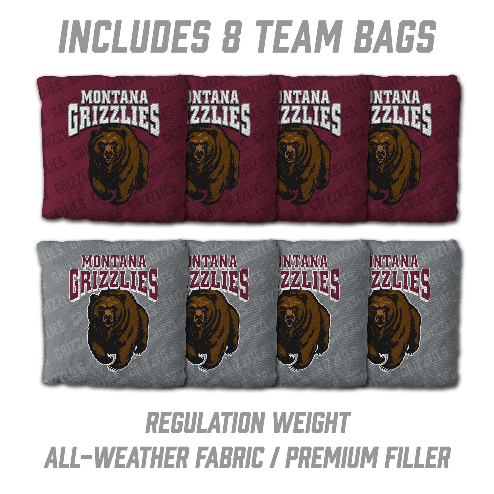 YouTheFan Montana Grizzlies 2' x 3' Cornhole Boards product image