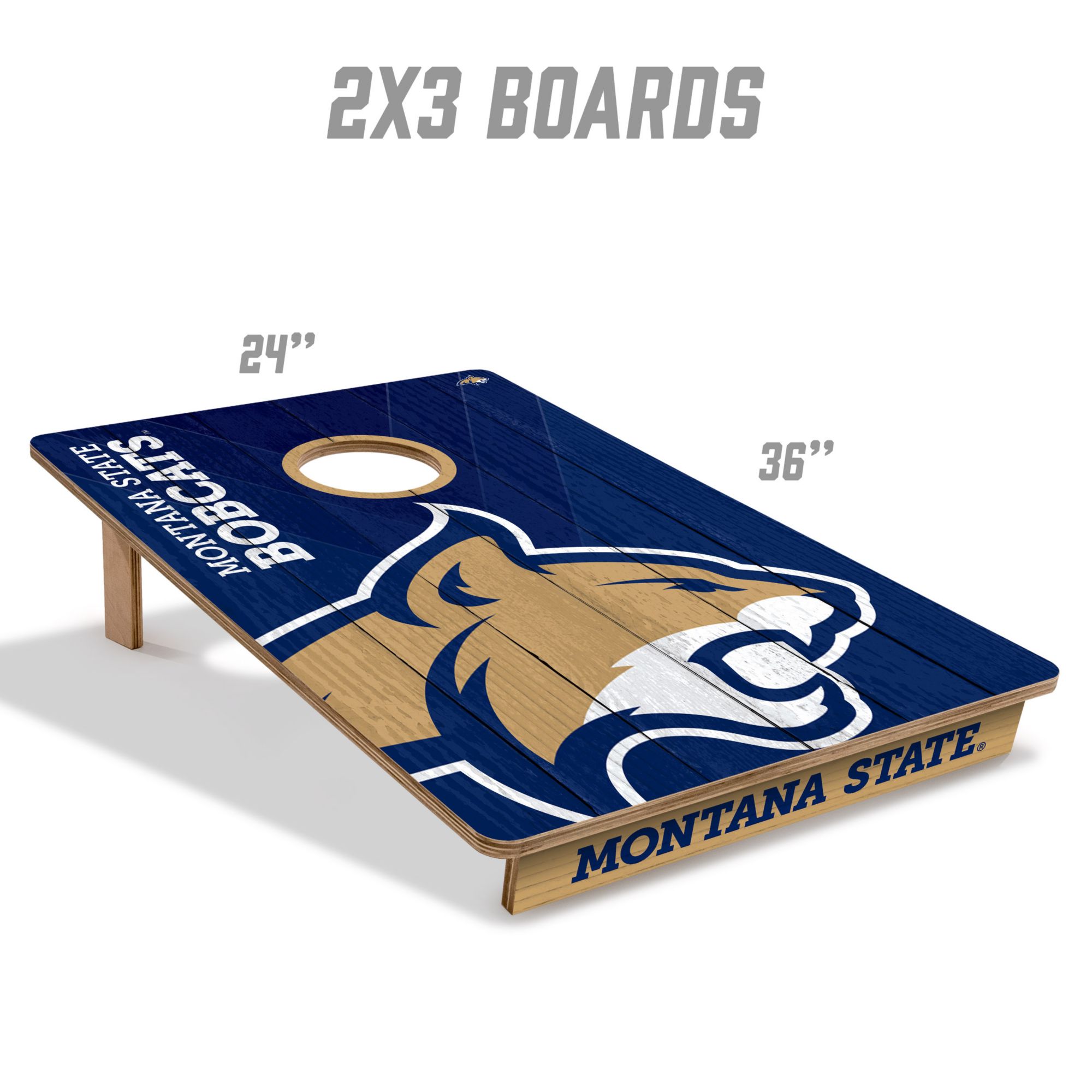YouTheFan Montana State Bobcats 2' x 3' Cornhole Boards product image