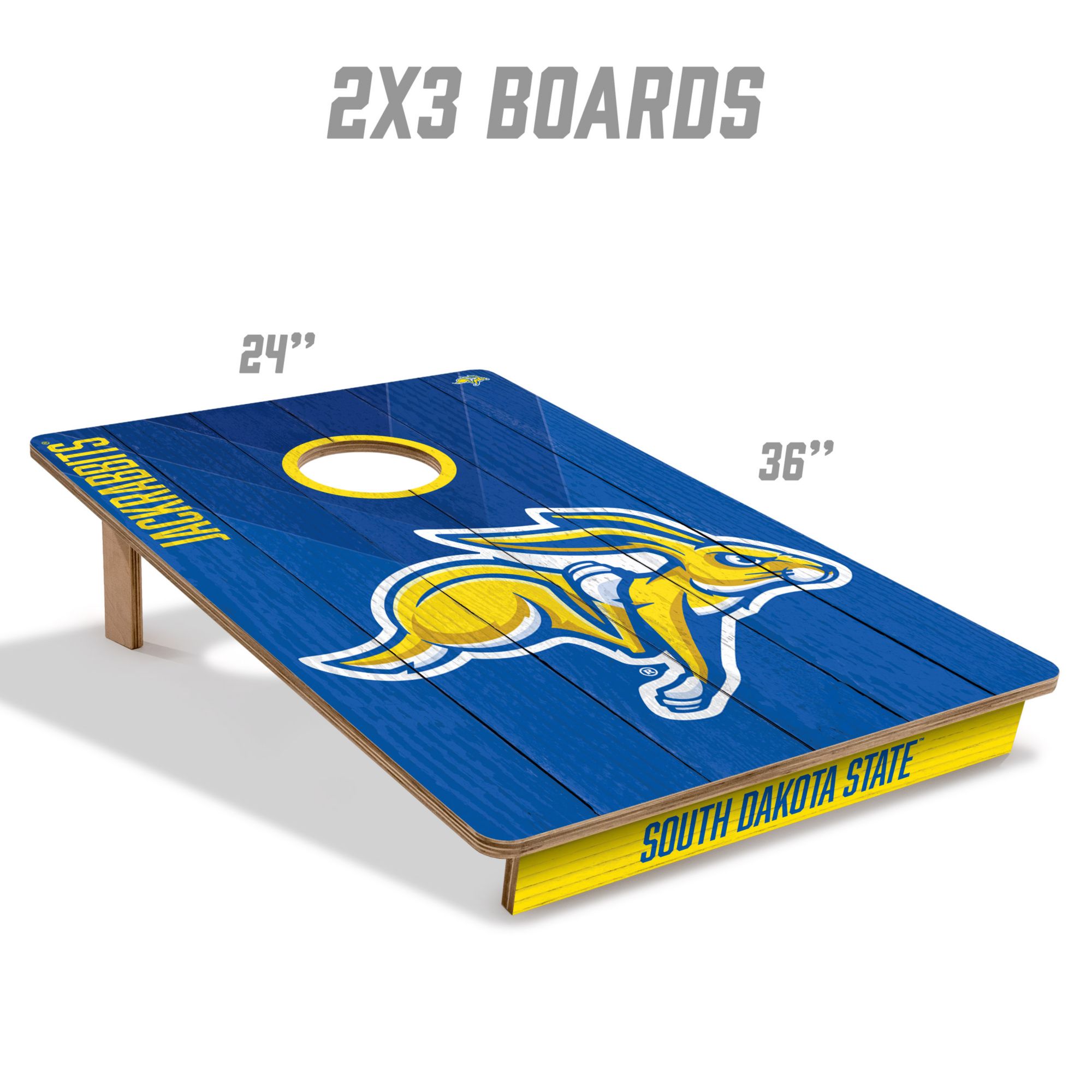 YouTheFan South Dakota State Jackrabbits 2' x 3' Cornhole Boards product image