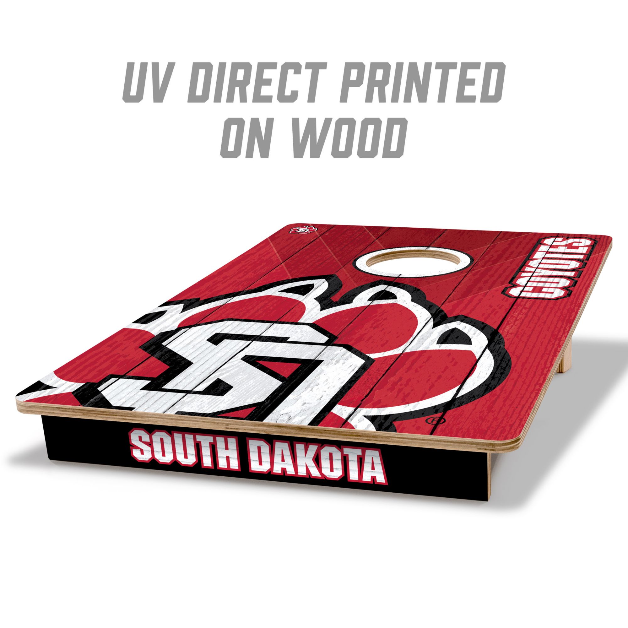 YouTheFan South Dakota Coyotes 2' x 3' Cornhole Boards product image